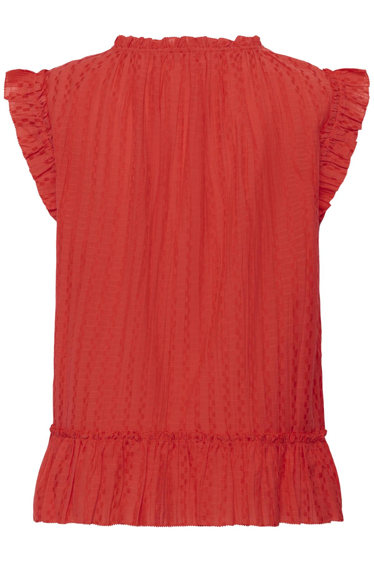 Part two- Aneka Top in Poppy Red