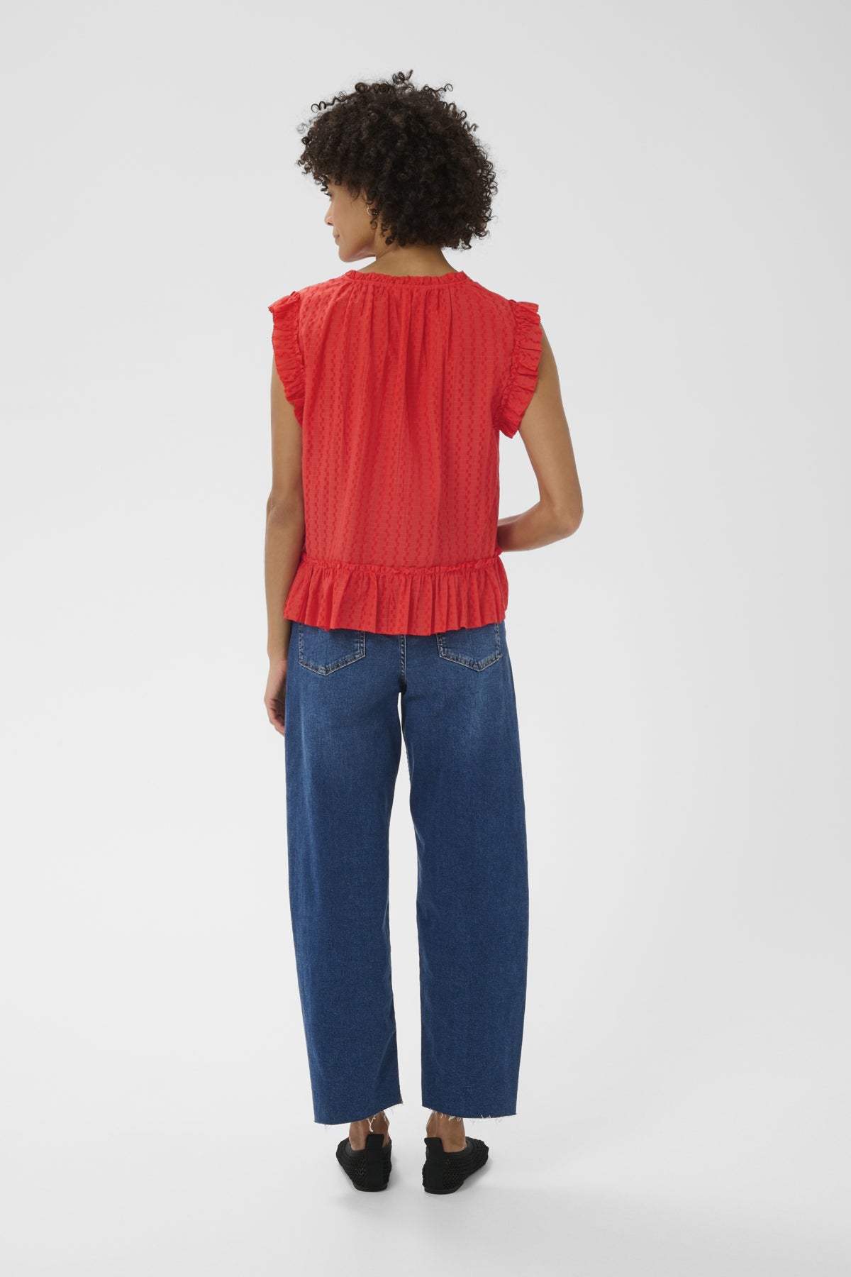 Part two- Aneka Top in Poppy Red
