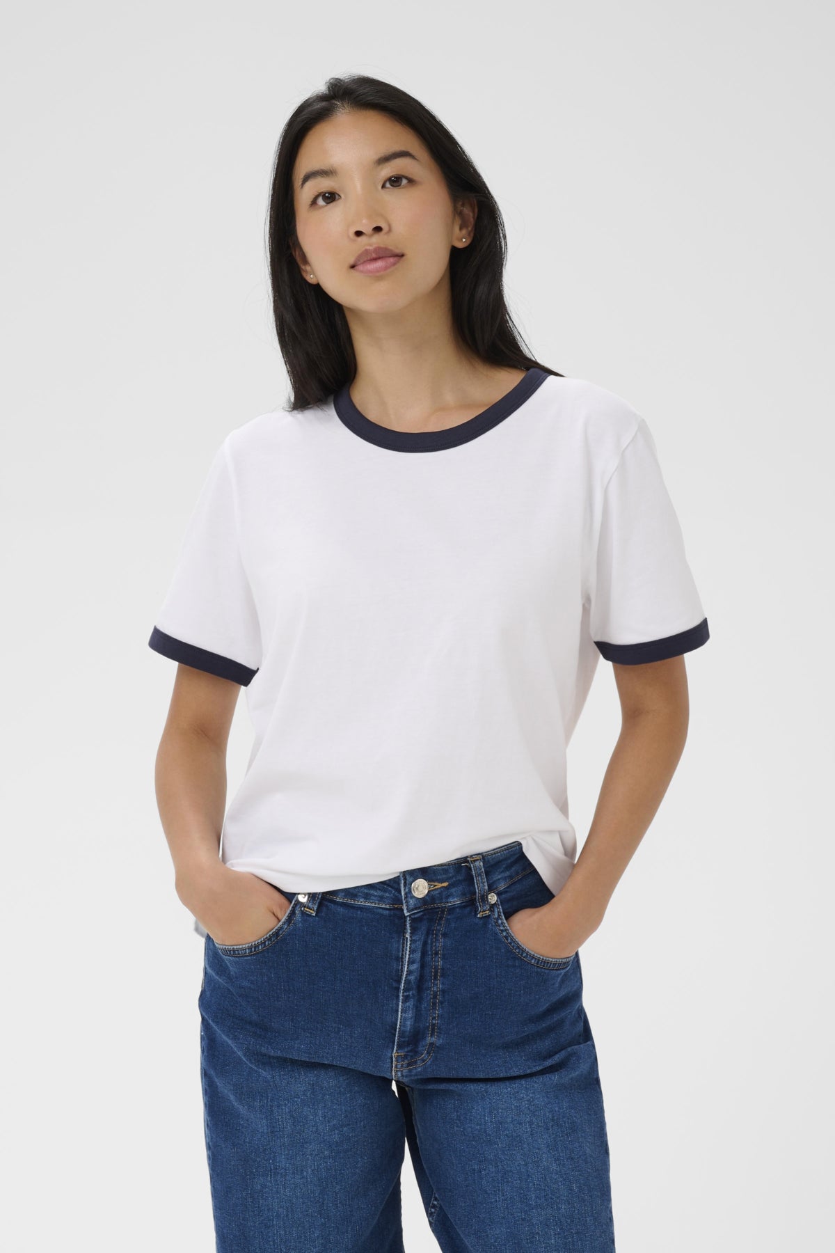 Part two- Angelita T-shirt in White After Midnight