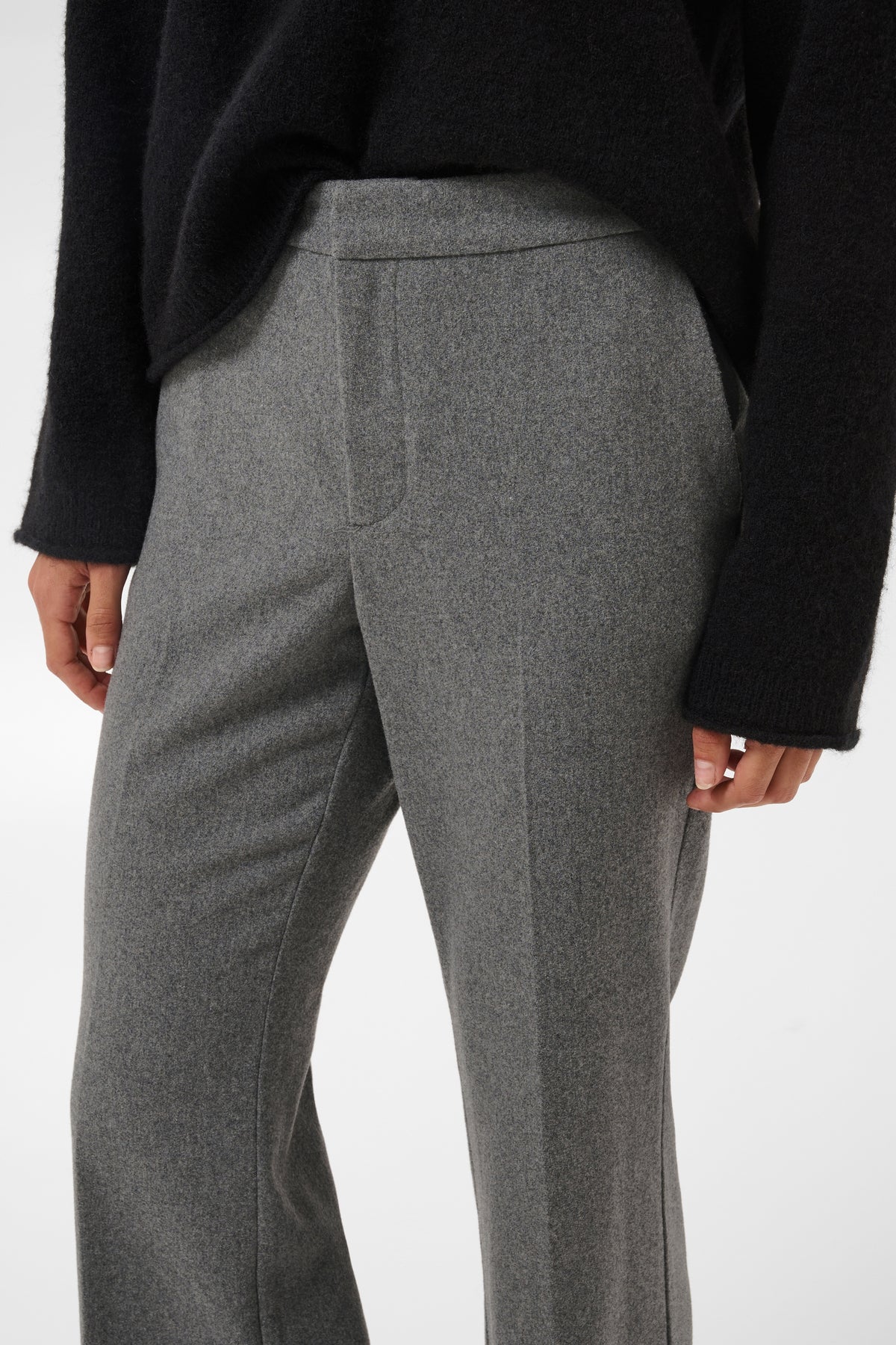 Part Two- Celleste Pants in Medium Grey Melange