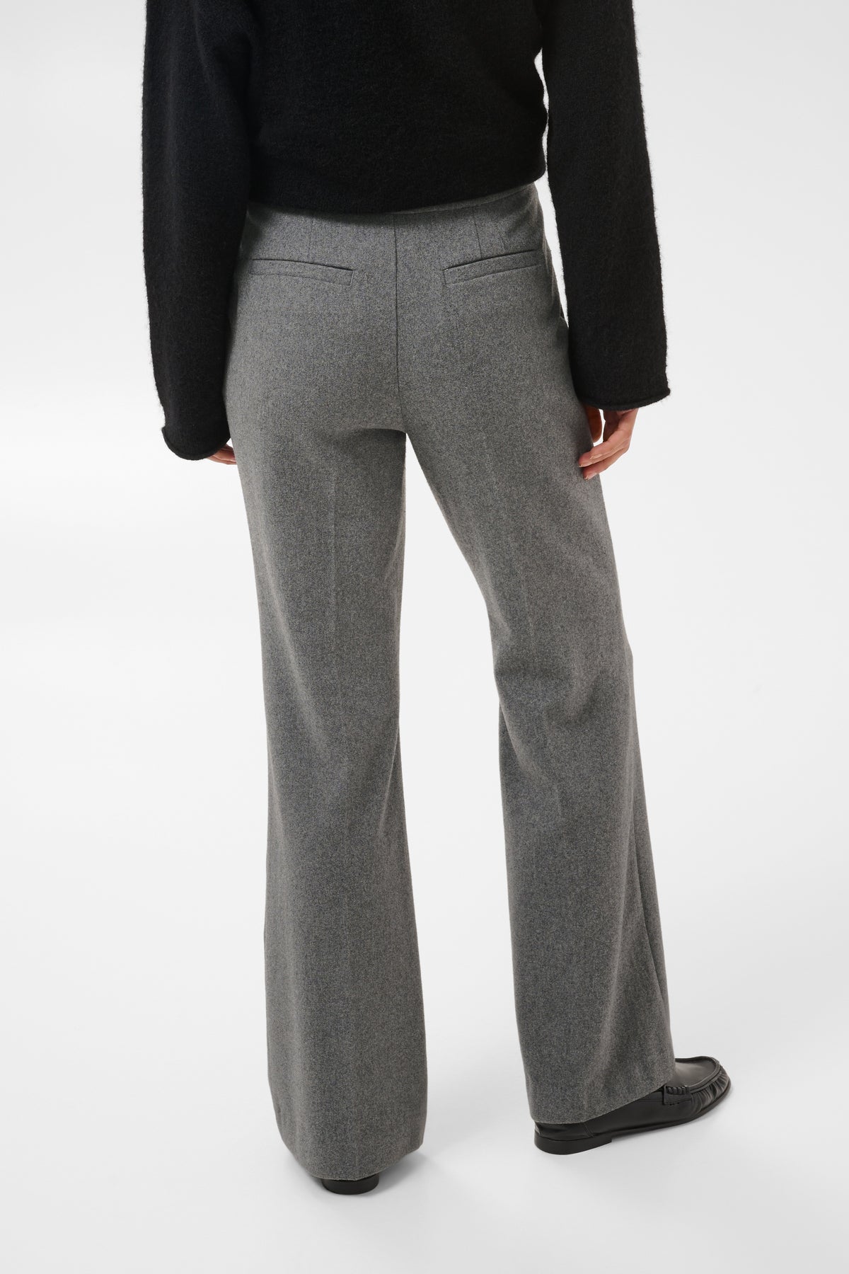 Part Two- Celleste Pants in Medium Grey Melange