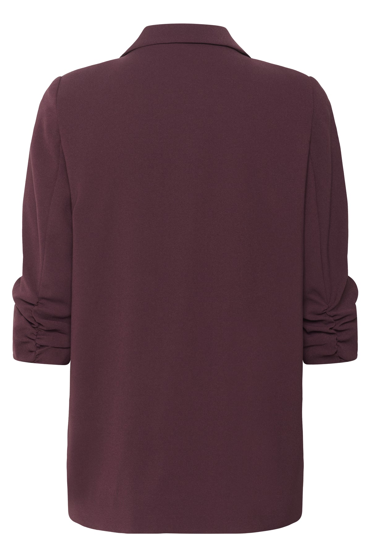 Soaked In Luxury- Shirley Blazer in Winetasting