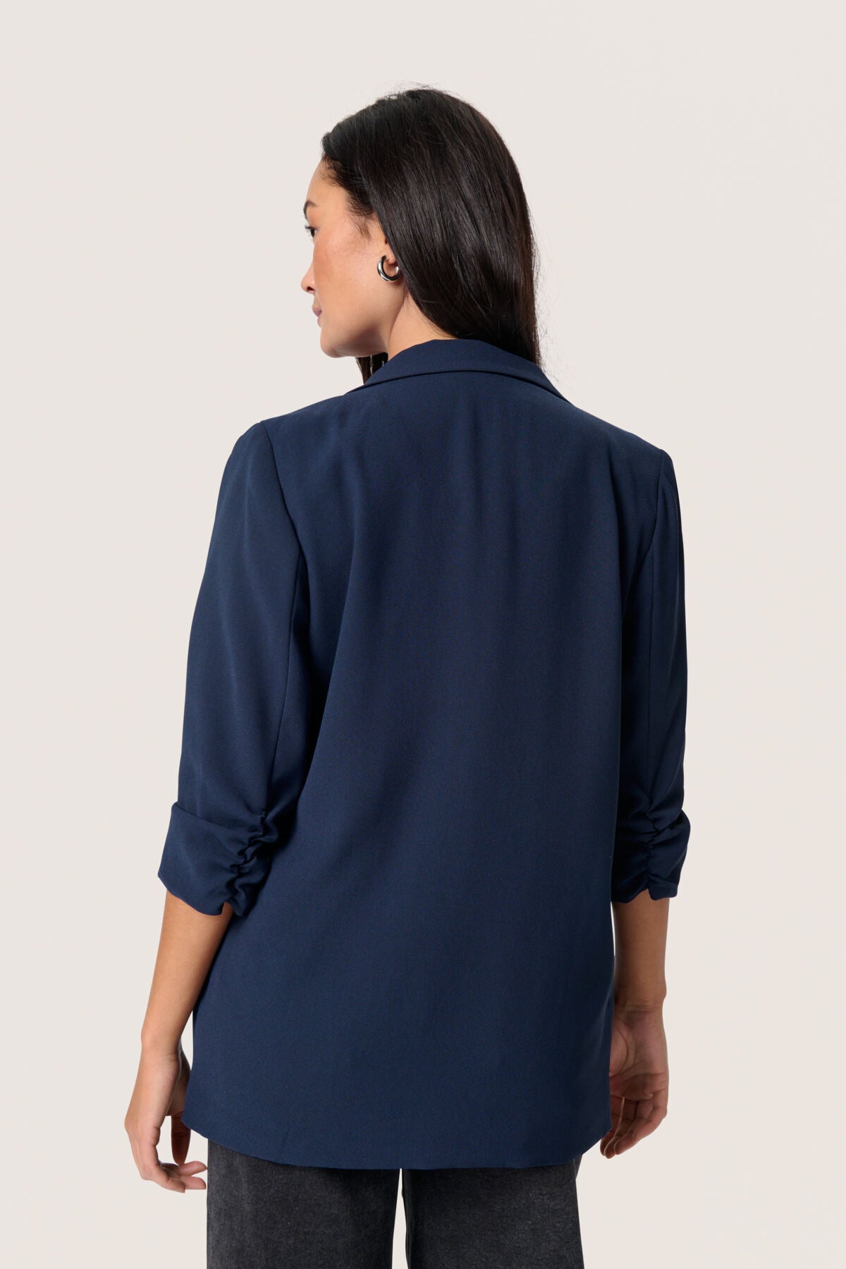 Soaked In Luxury- Shirley Blazer in Night Sky