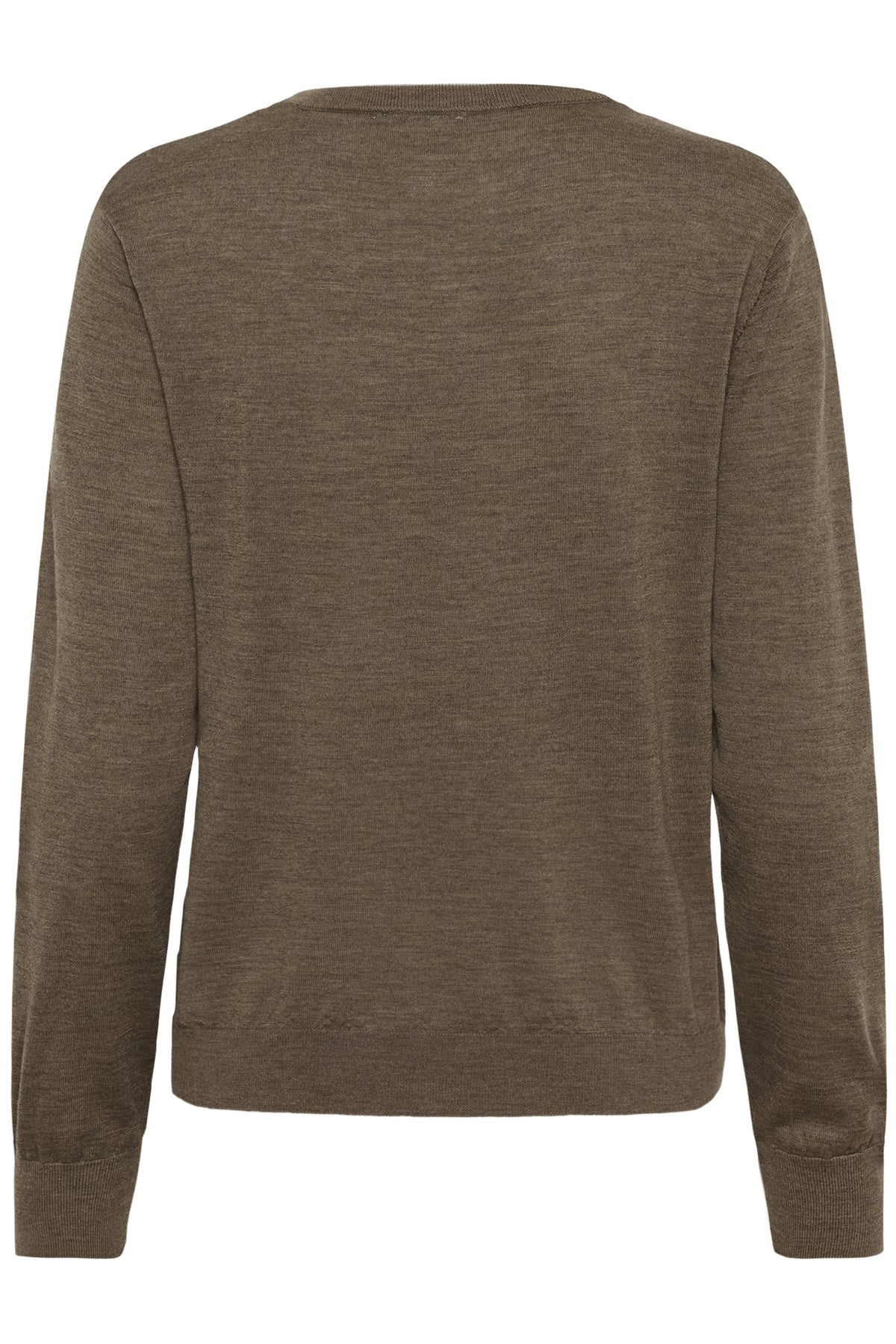 Soaked In Luxury- Molini Wool Studio Pullover in Walnut