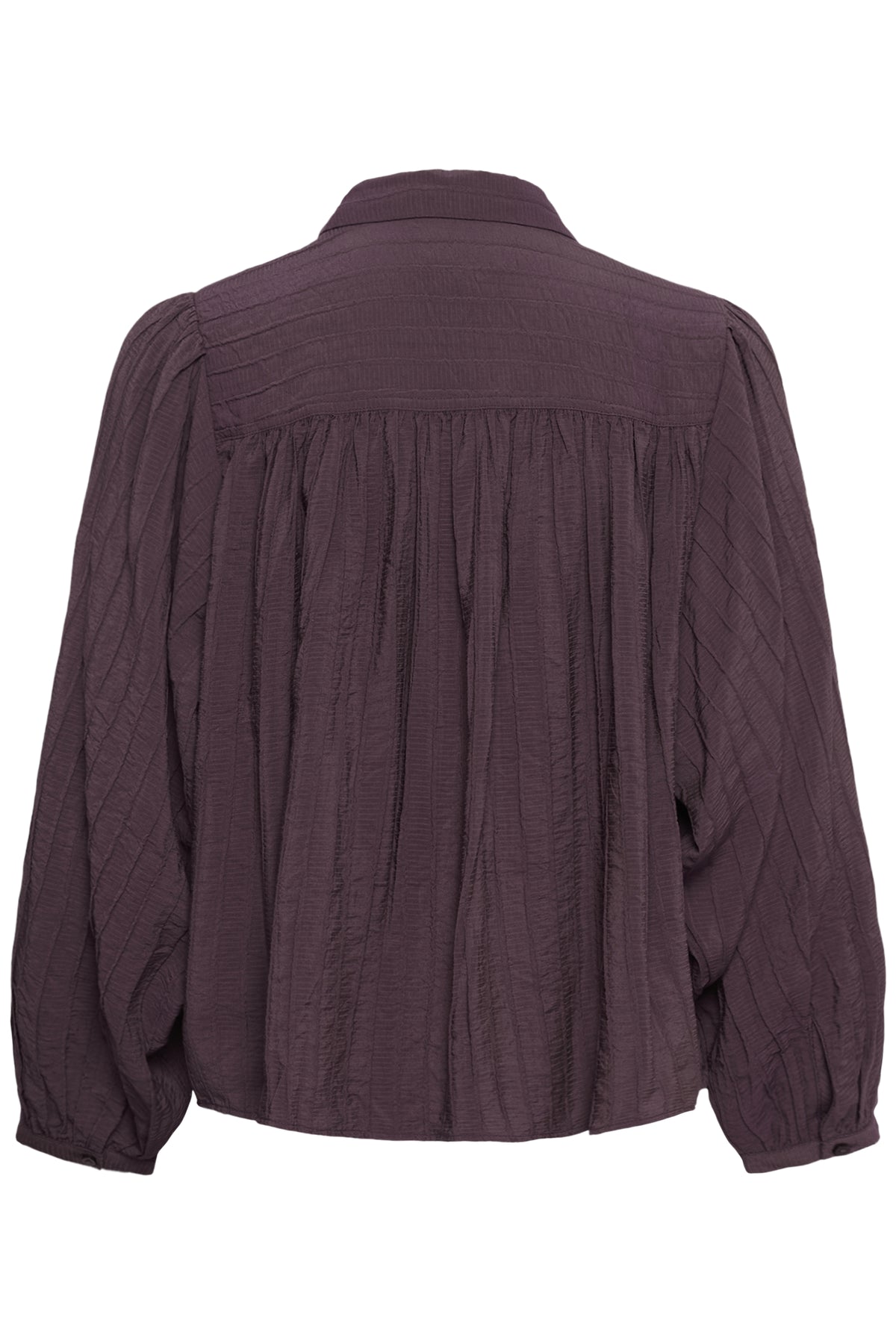 Soaked In Luxury- Pinatubo Blouse in Huckleberry