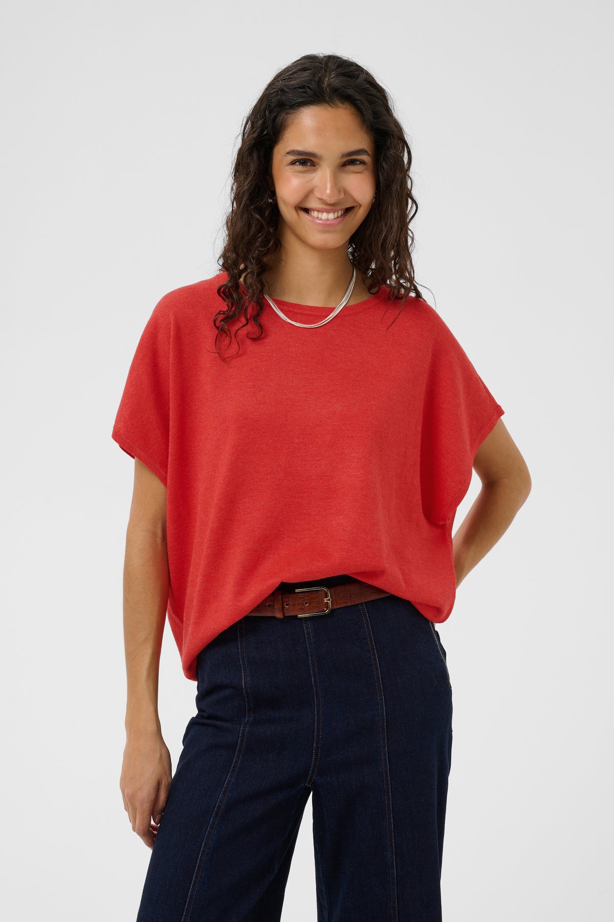 Saint Tropez- Mila Drop Shoulder Pullover