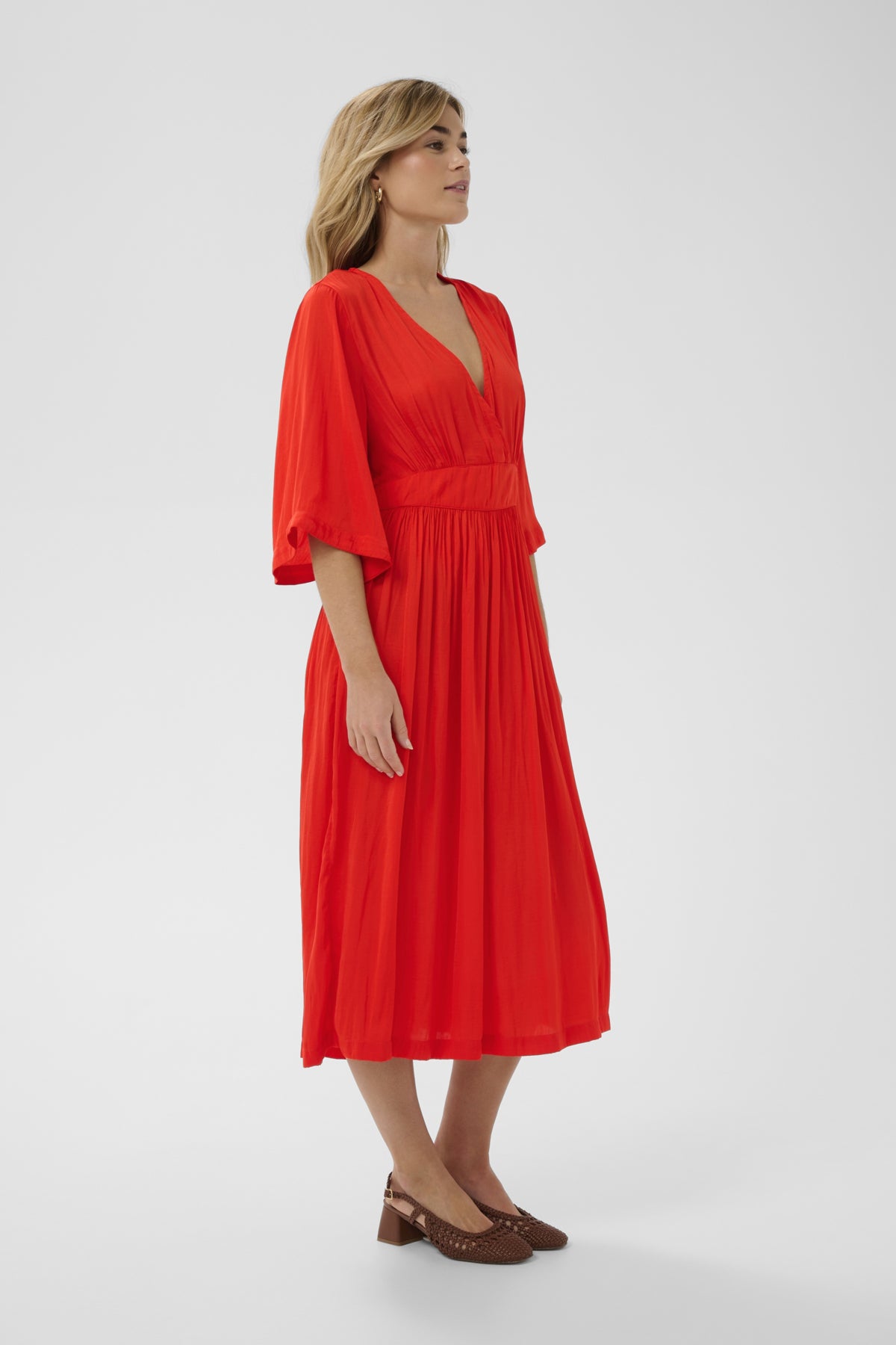 Saint Tropez- Phernanda Dress in Valiant Poppy