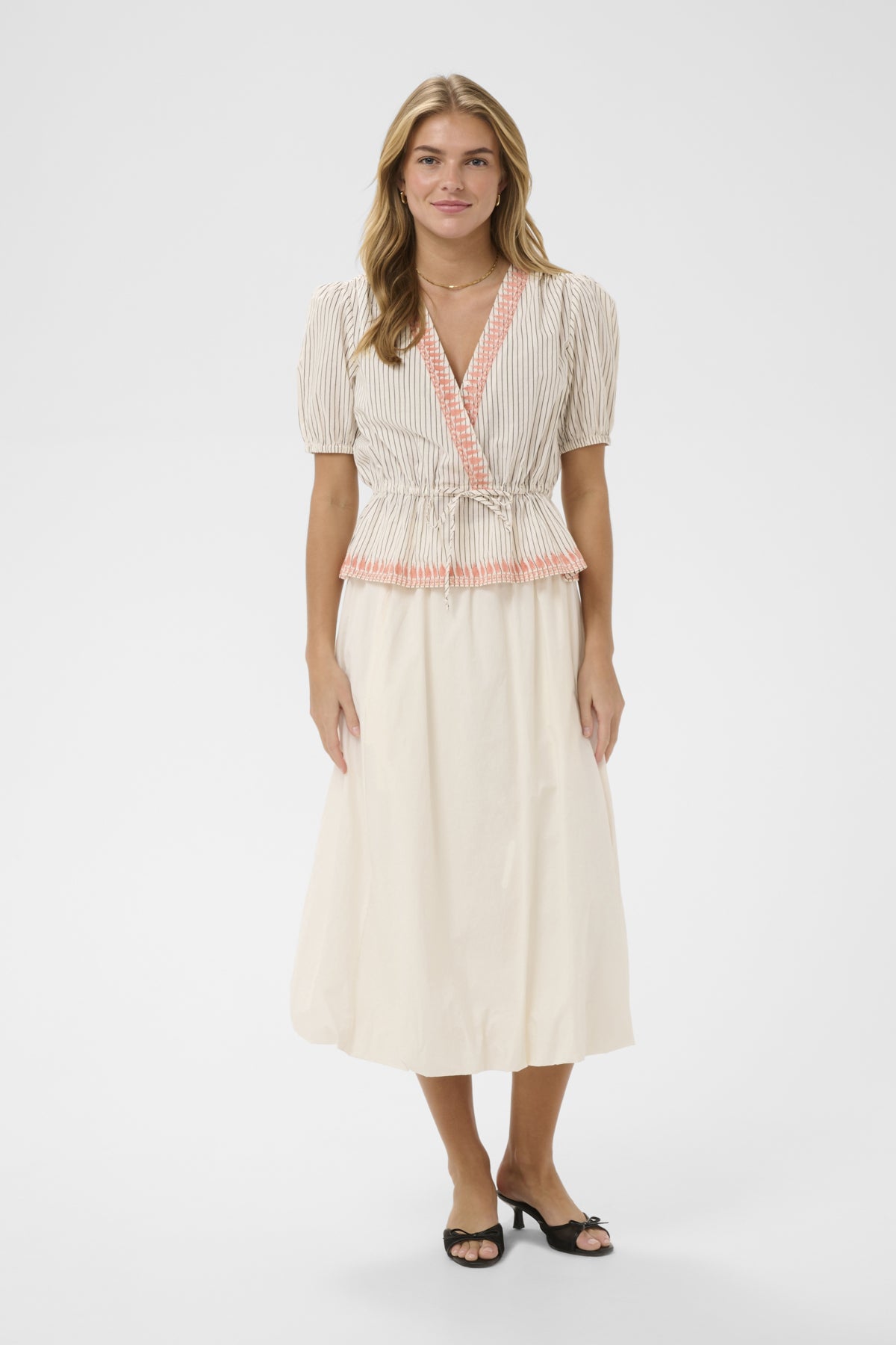 Saint Tropez- Revelina Blouse in Turtledove