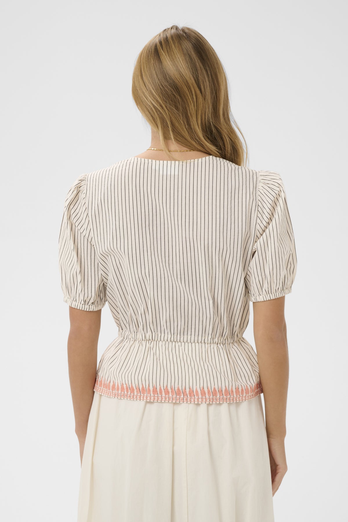 Saint Tropez- Revelina Blouse in Turtledove