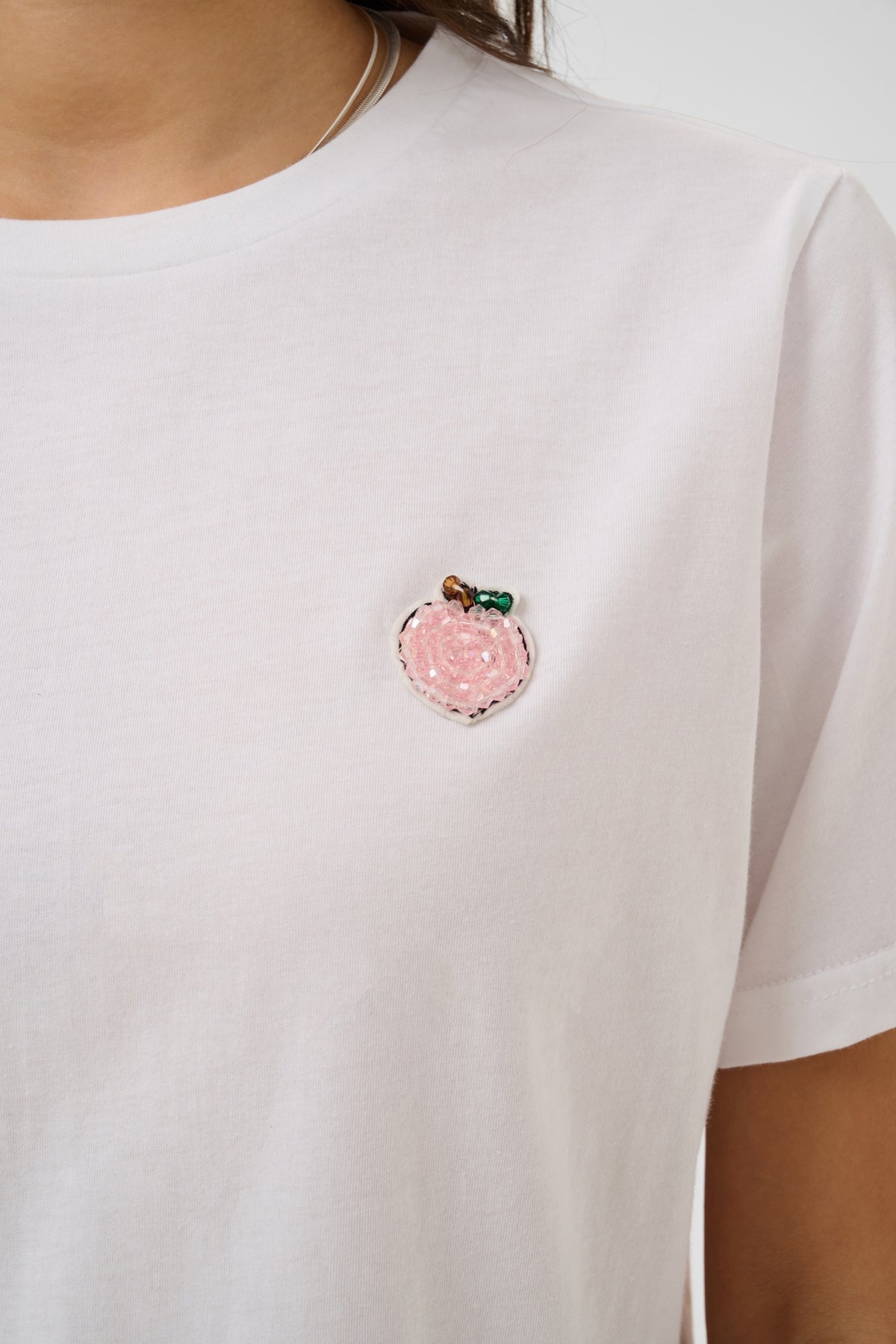 Saint Tropez- Snulle T-Shirt in Ice Apple Pink