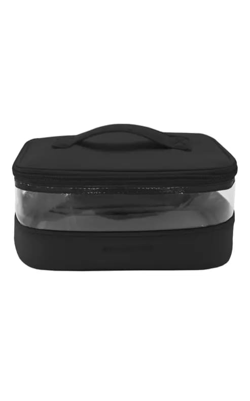 MYTAGALONGS - Clear Train Case - Onyx - accessories