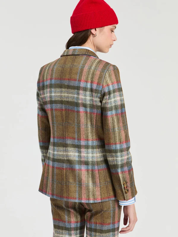 Vilagallo- Heather Blazer in Green