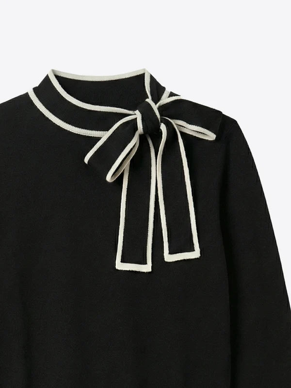 Vilagallo- Lazo Sweater in Black
