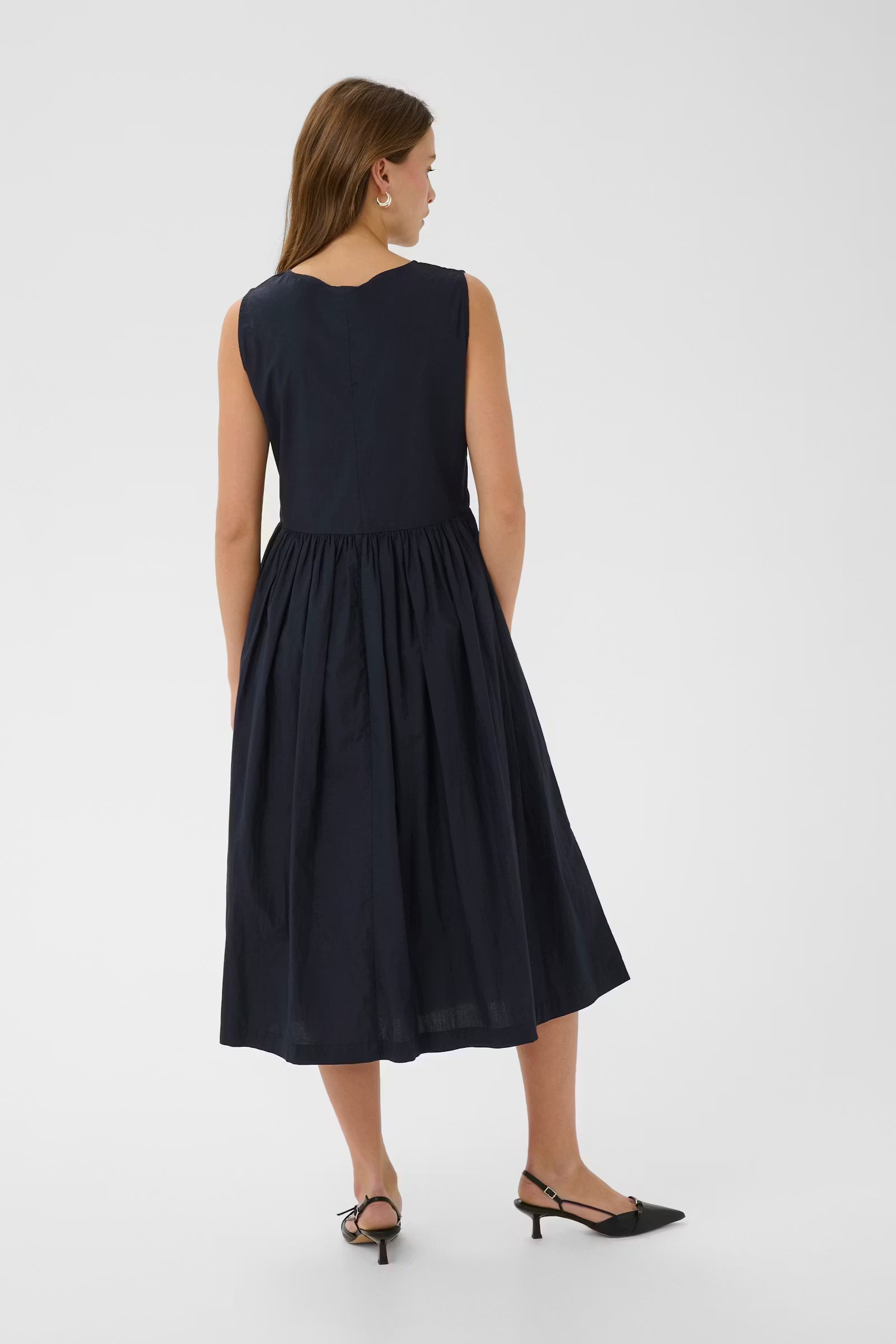 Saint Tropez- Rosagisla Midi Dress in Night Sky
