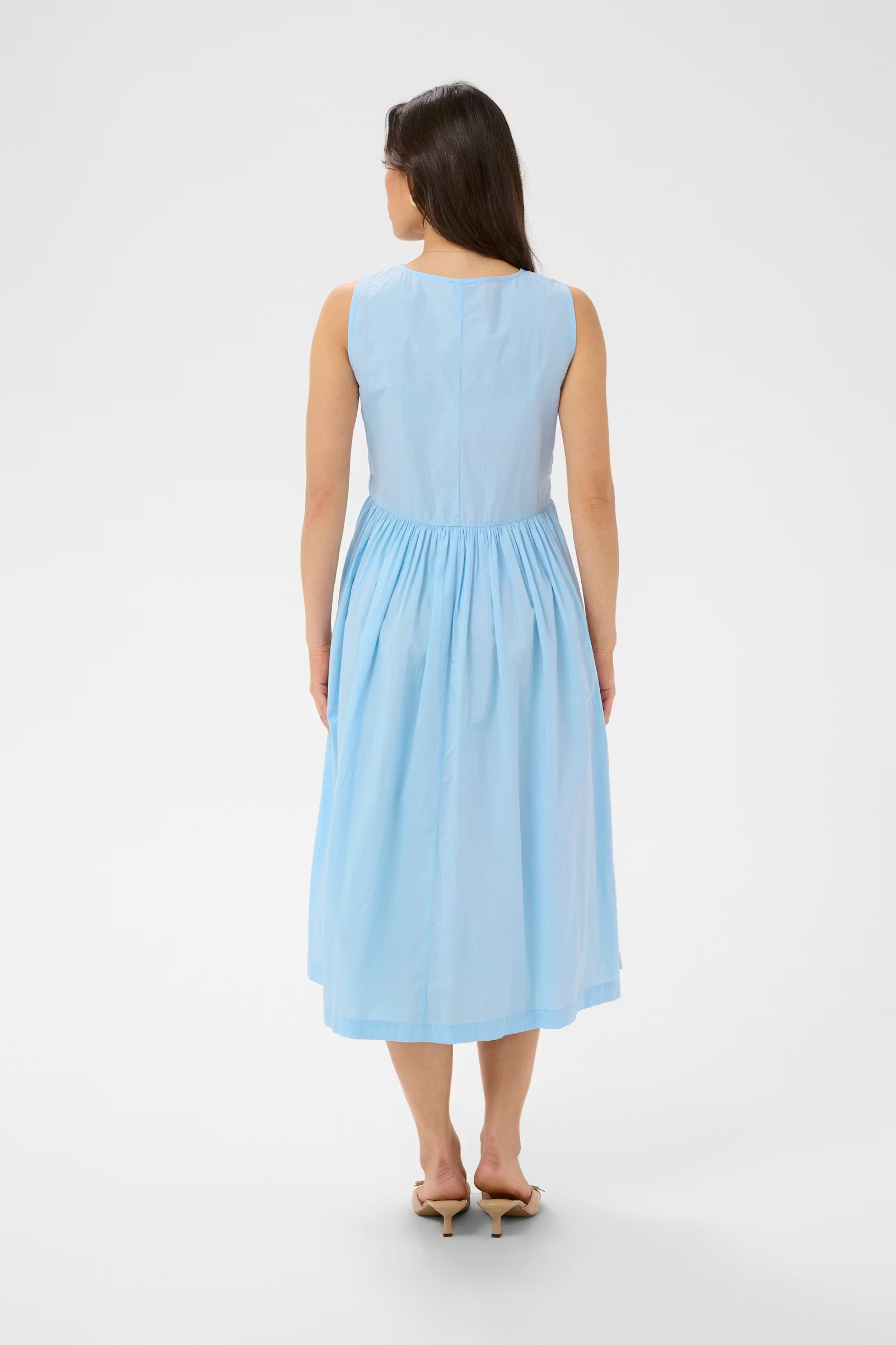 Saint Tropez- Rosagisla Midi Dress in Cerulean