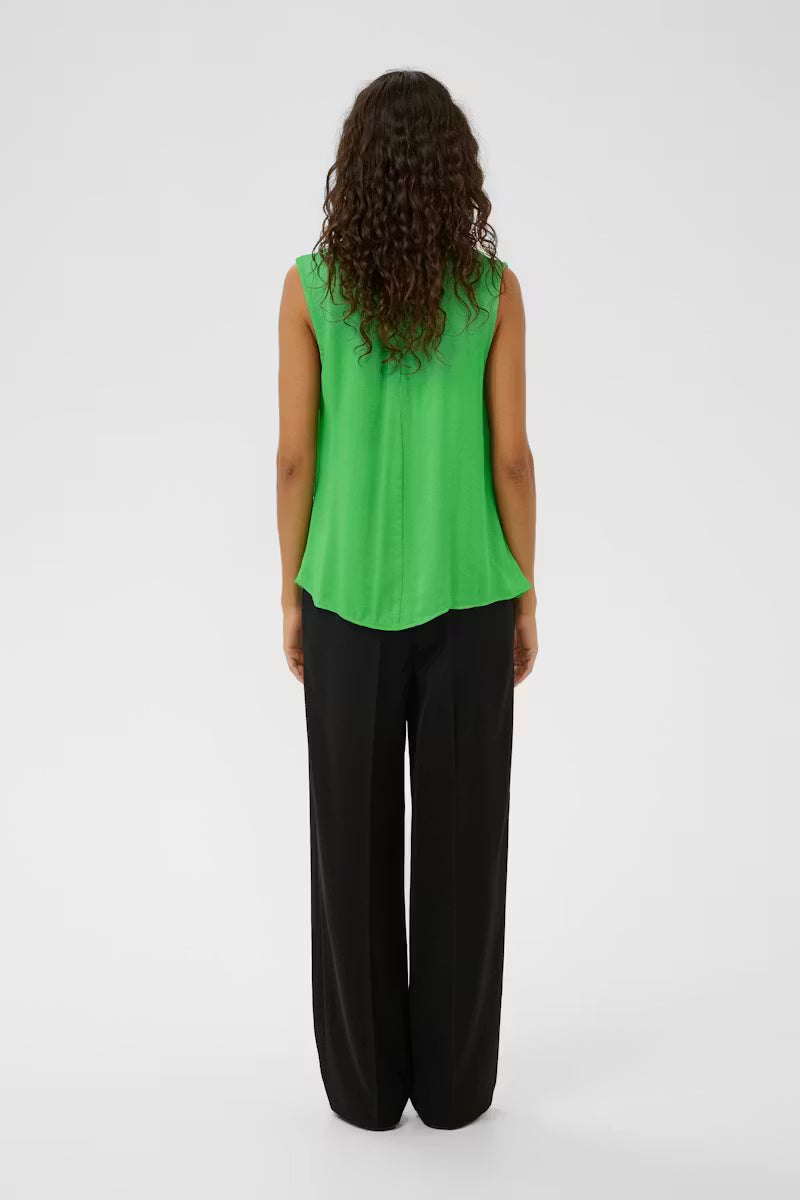 Soaked In Luxury- Nadeya Miria Top in Vibrant Green