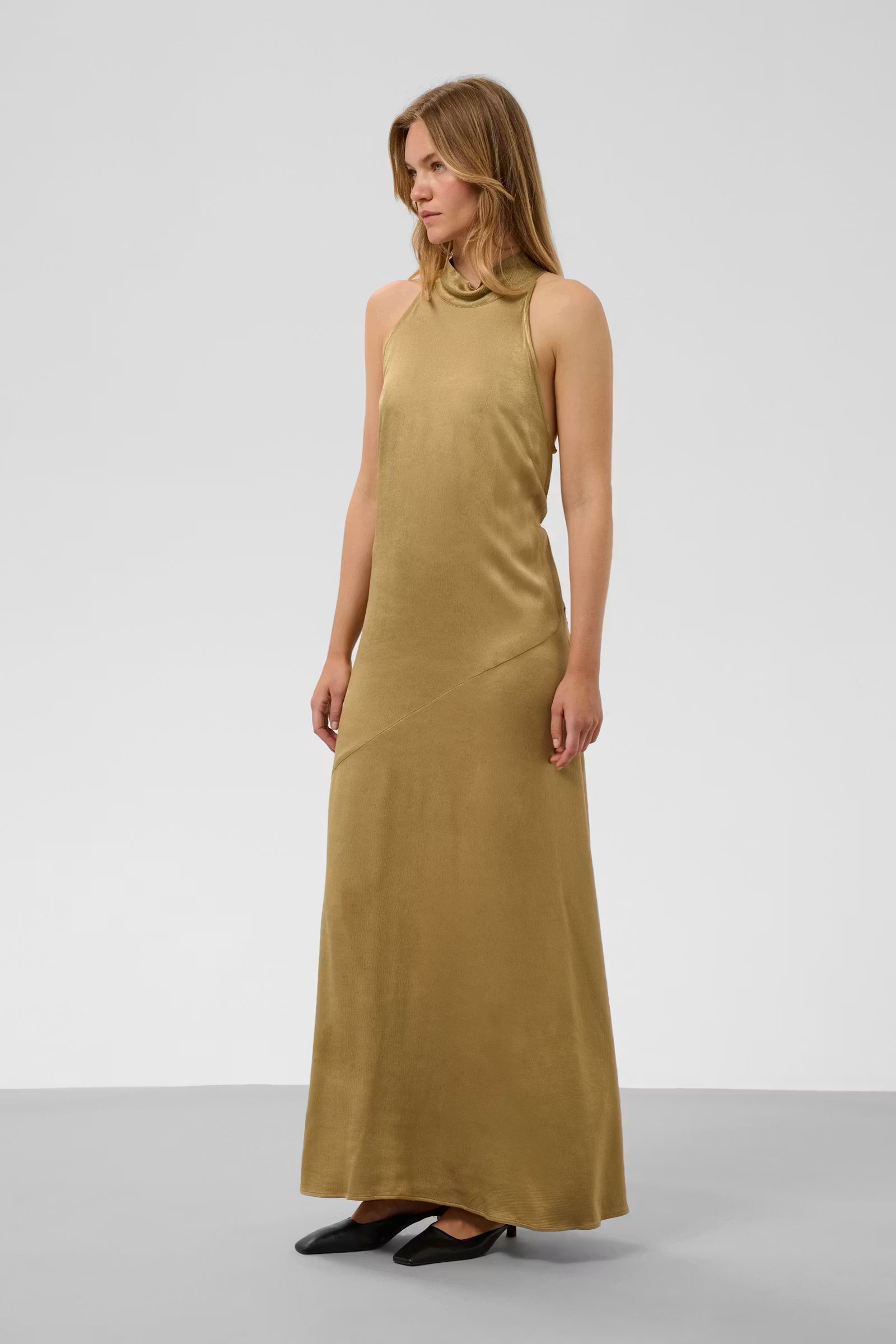 Soaked in Luxury - Mirabella Maxi Dress in Fennel Seed