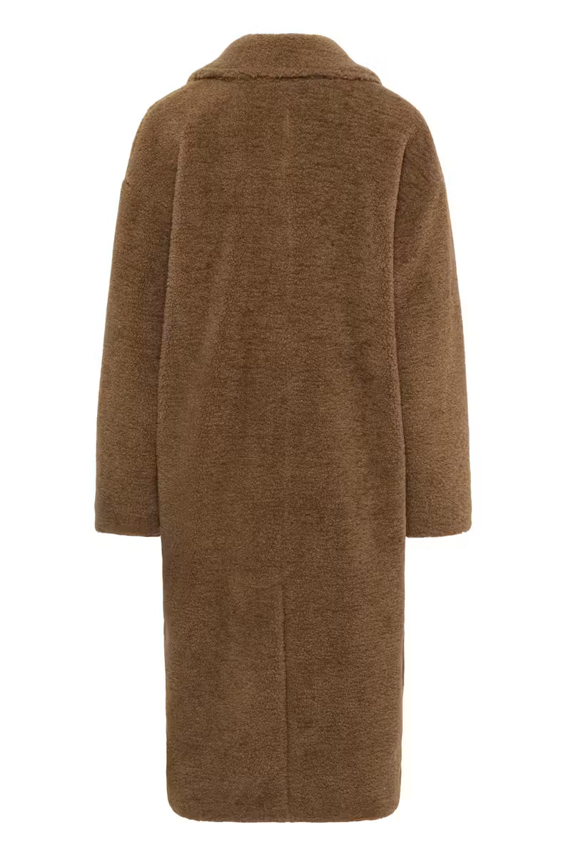 Saint Tropez- Sandie Coat in Toasted Coconut
