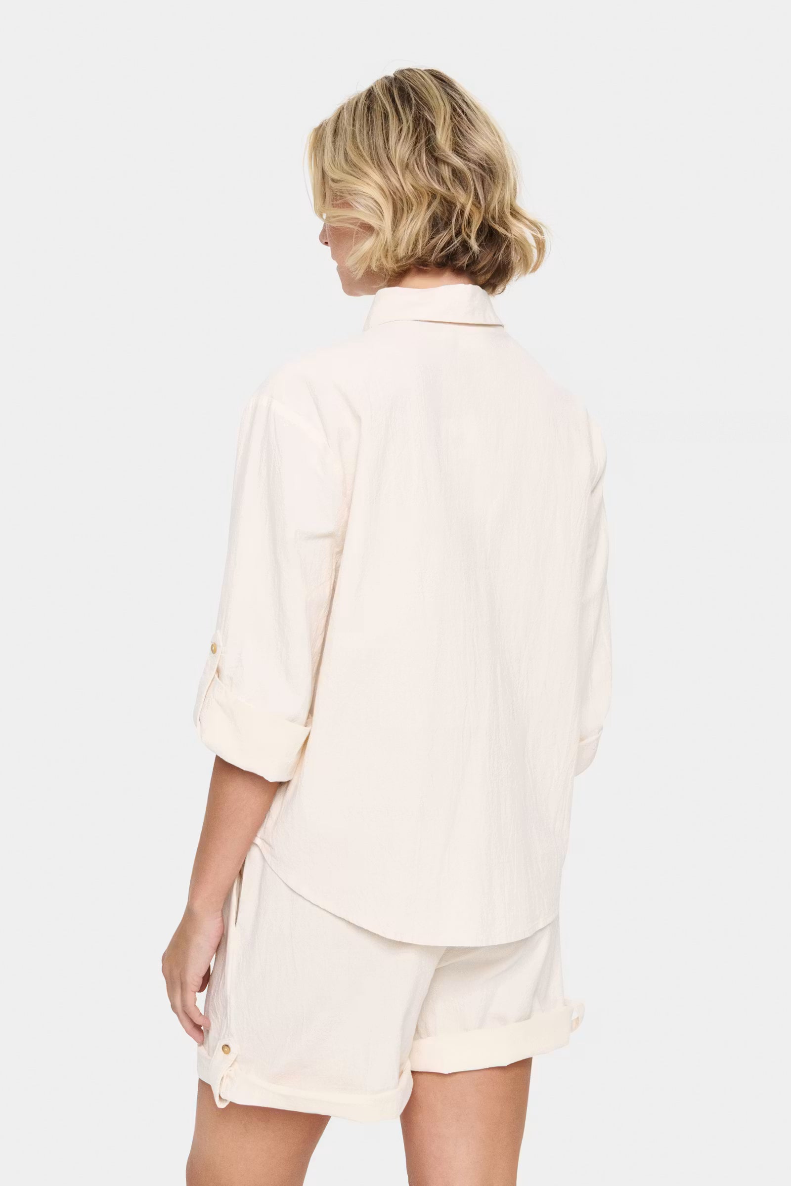Saint Tropez- Zalinda Blouse in Ice White