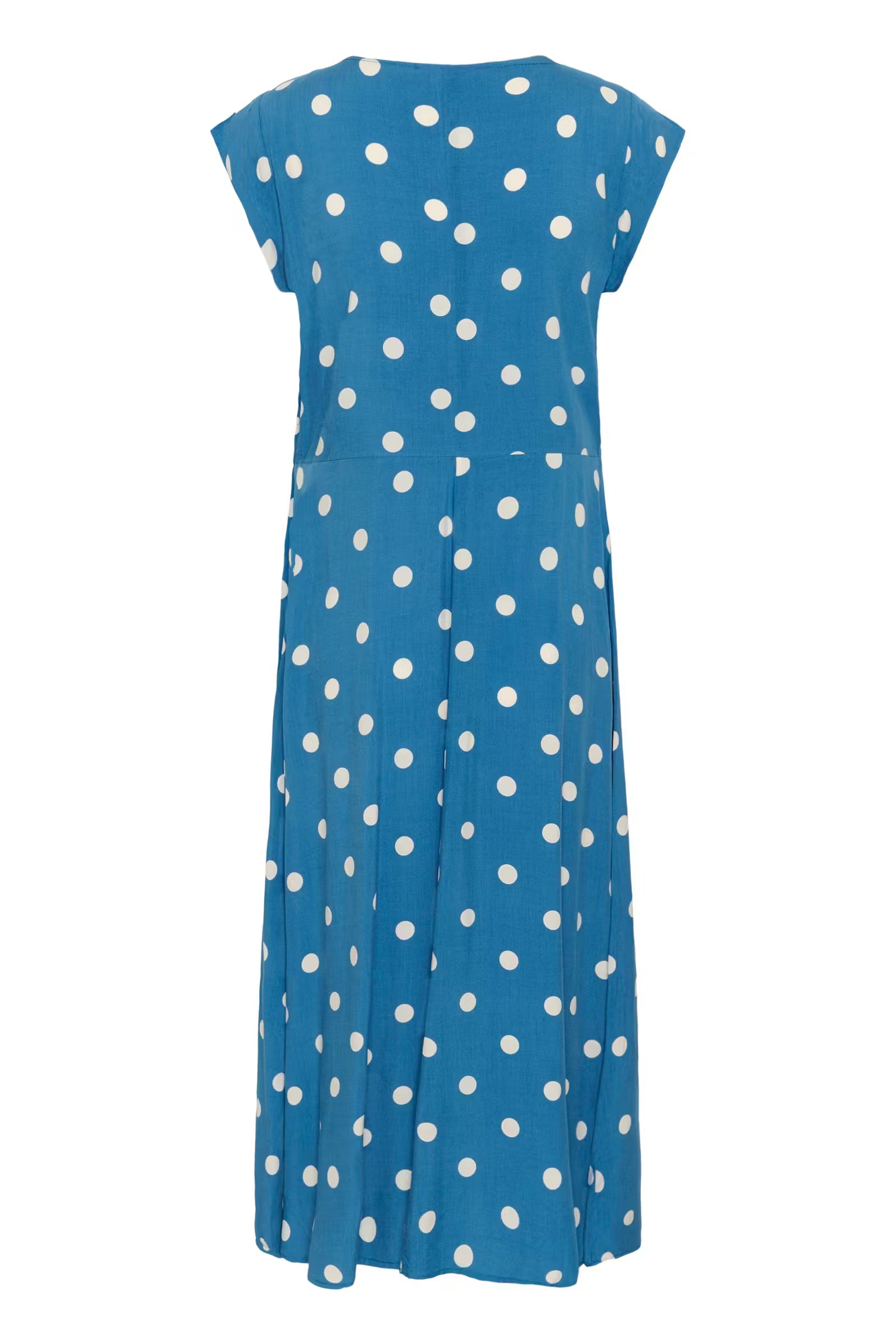Saint Tropez- Gisla Maxi Dress in  Blue Turtledove Dot