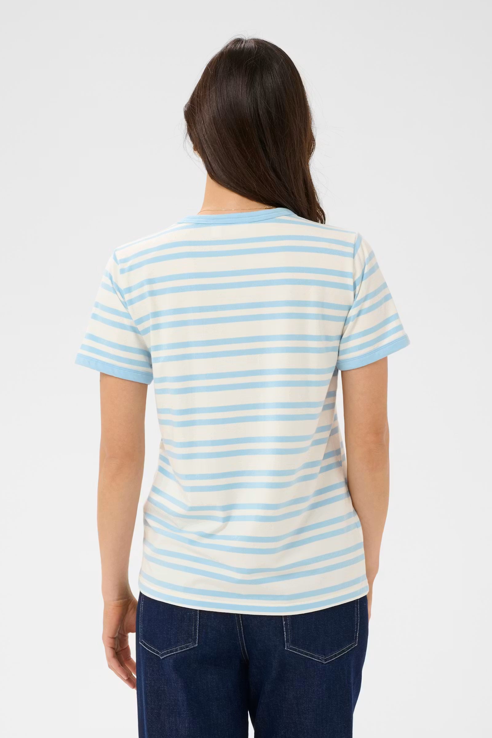 Saint Tropez- Renalda T-shirt in Cerulean