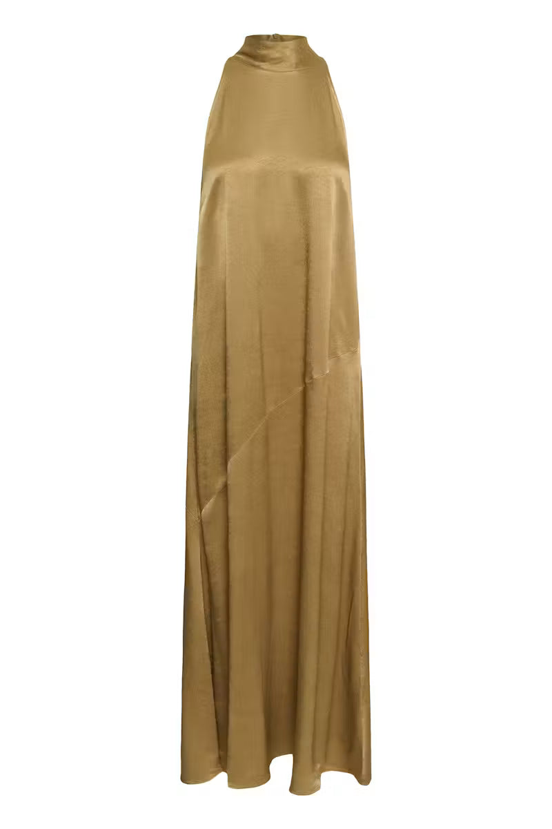 Soaked in Luxury - Mirabella Maxi Dress in Fennel Seed