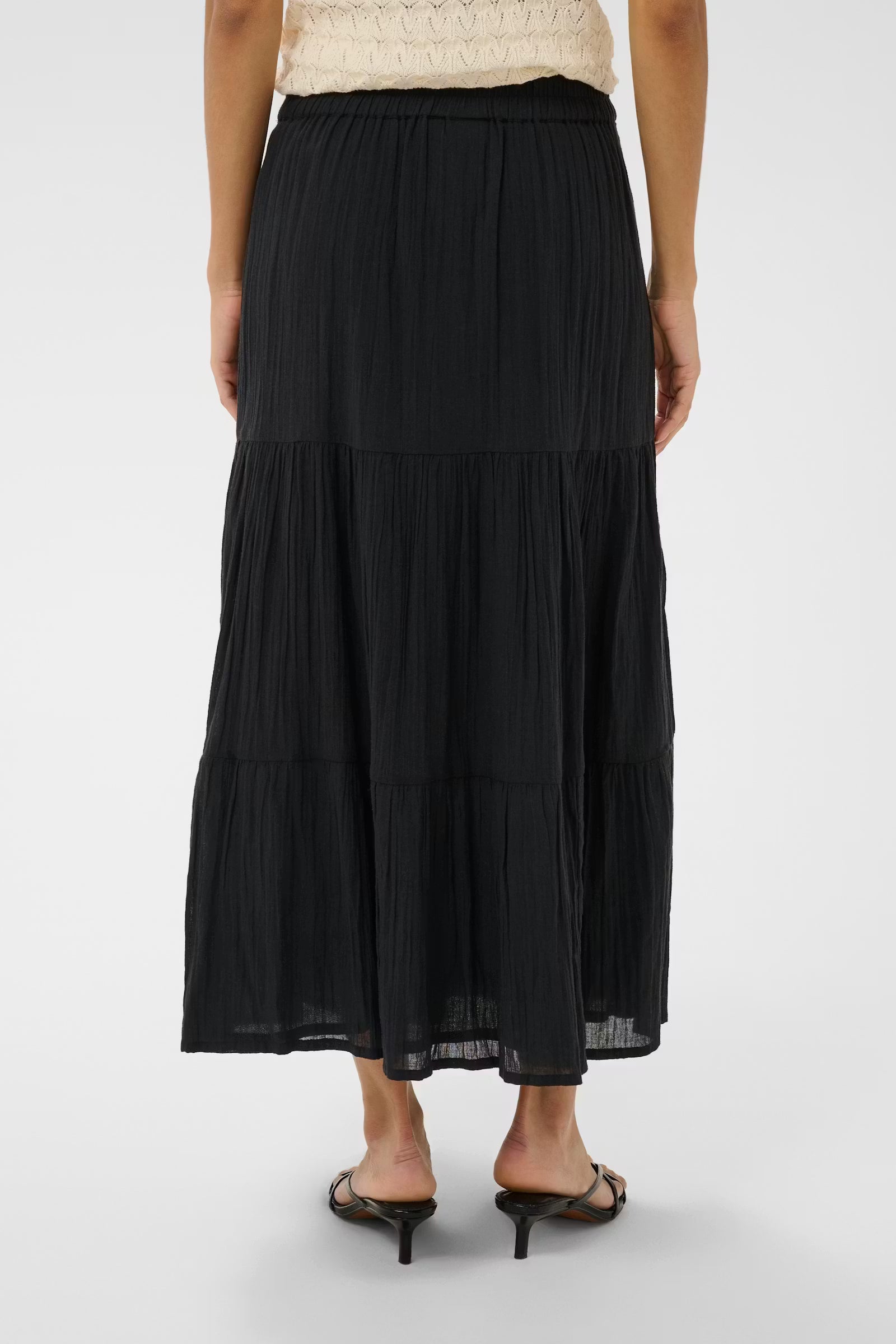 Saint Tropez- Raafa Maxi Skirt in Black