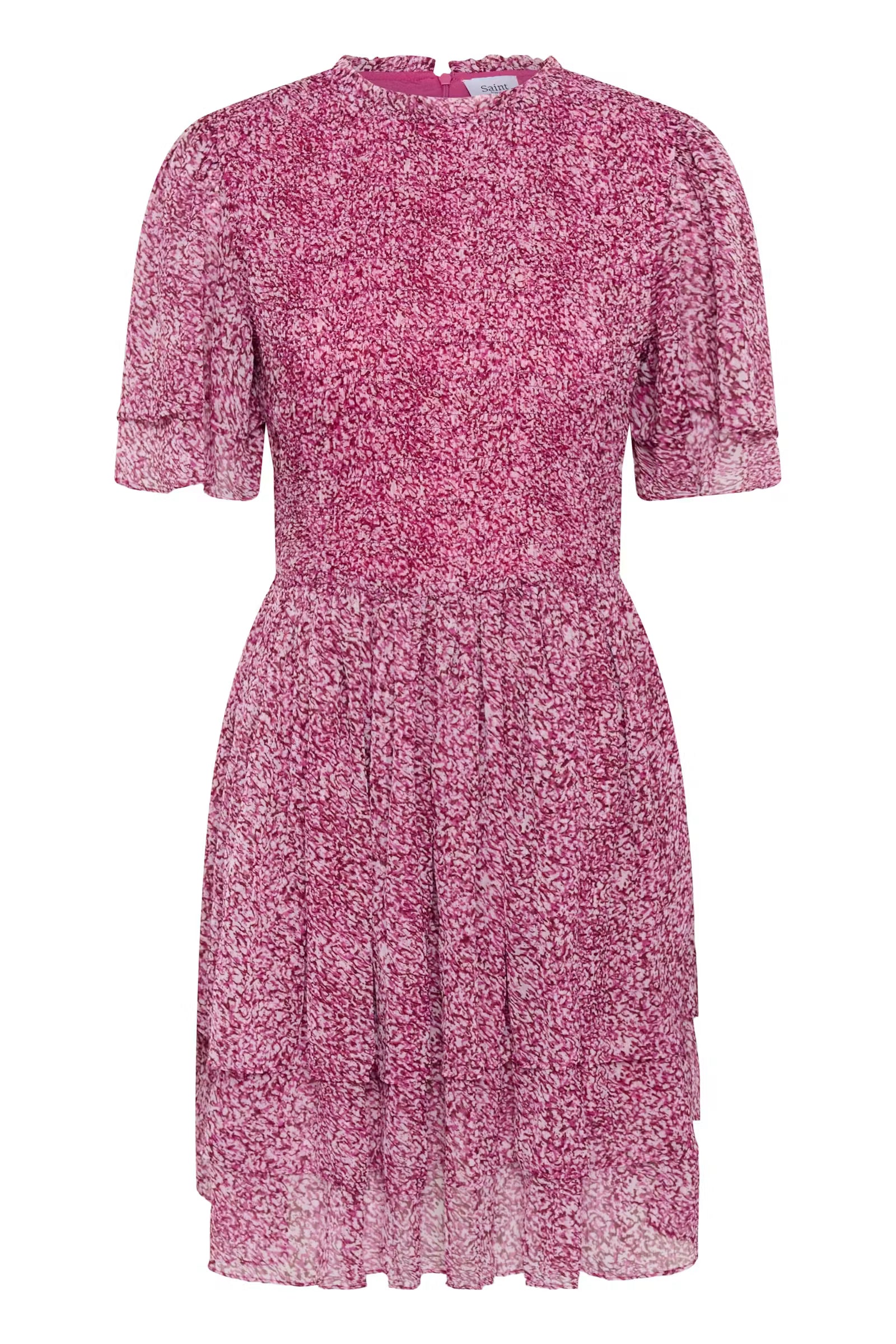 Saint Tropez- Rachil Dress in Raspberry Rose
