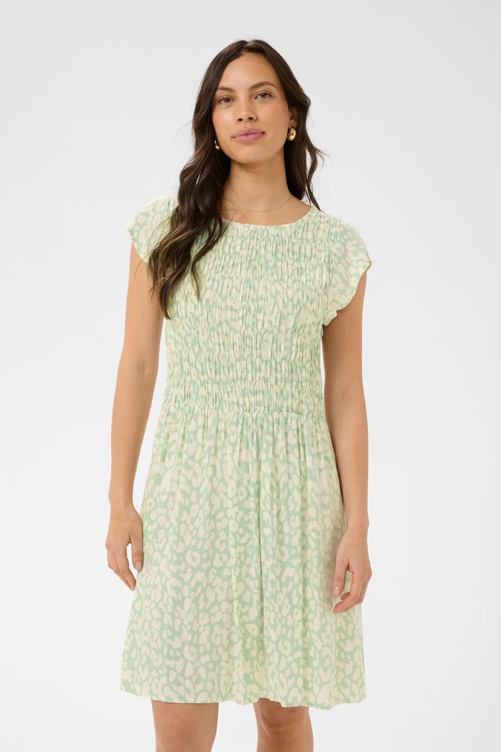 Saint Tropez- Gisla Dress in Cameo Green