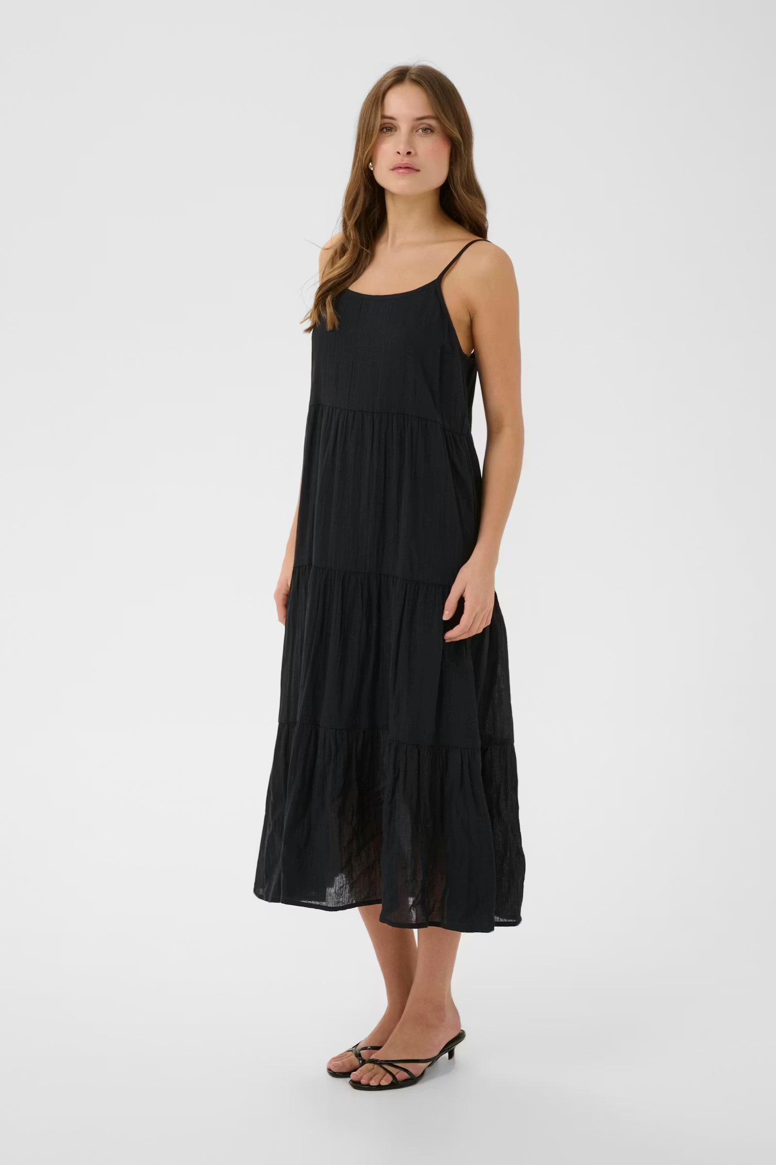 Saint Tropez- Raafa Midi Dress in Black