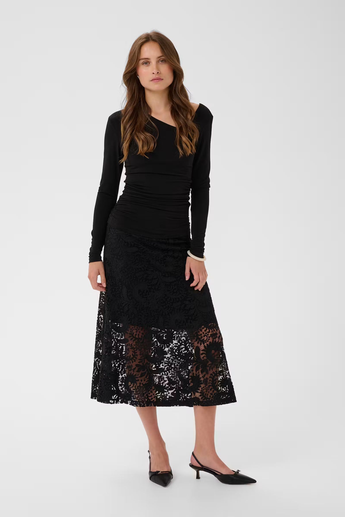 Saint Tropez- Tafy Skirt in Balck