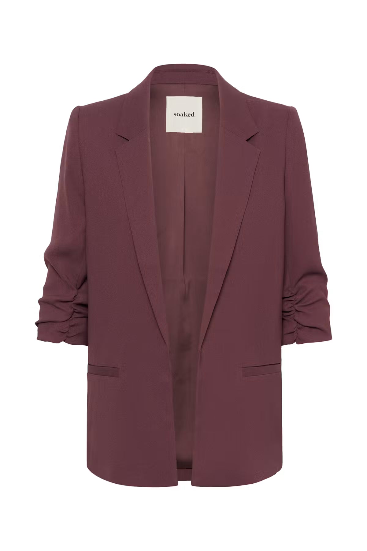 Soaked In Luxury- Shirley Blazer in Huckleberry