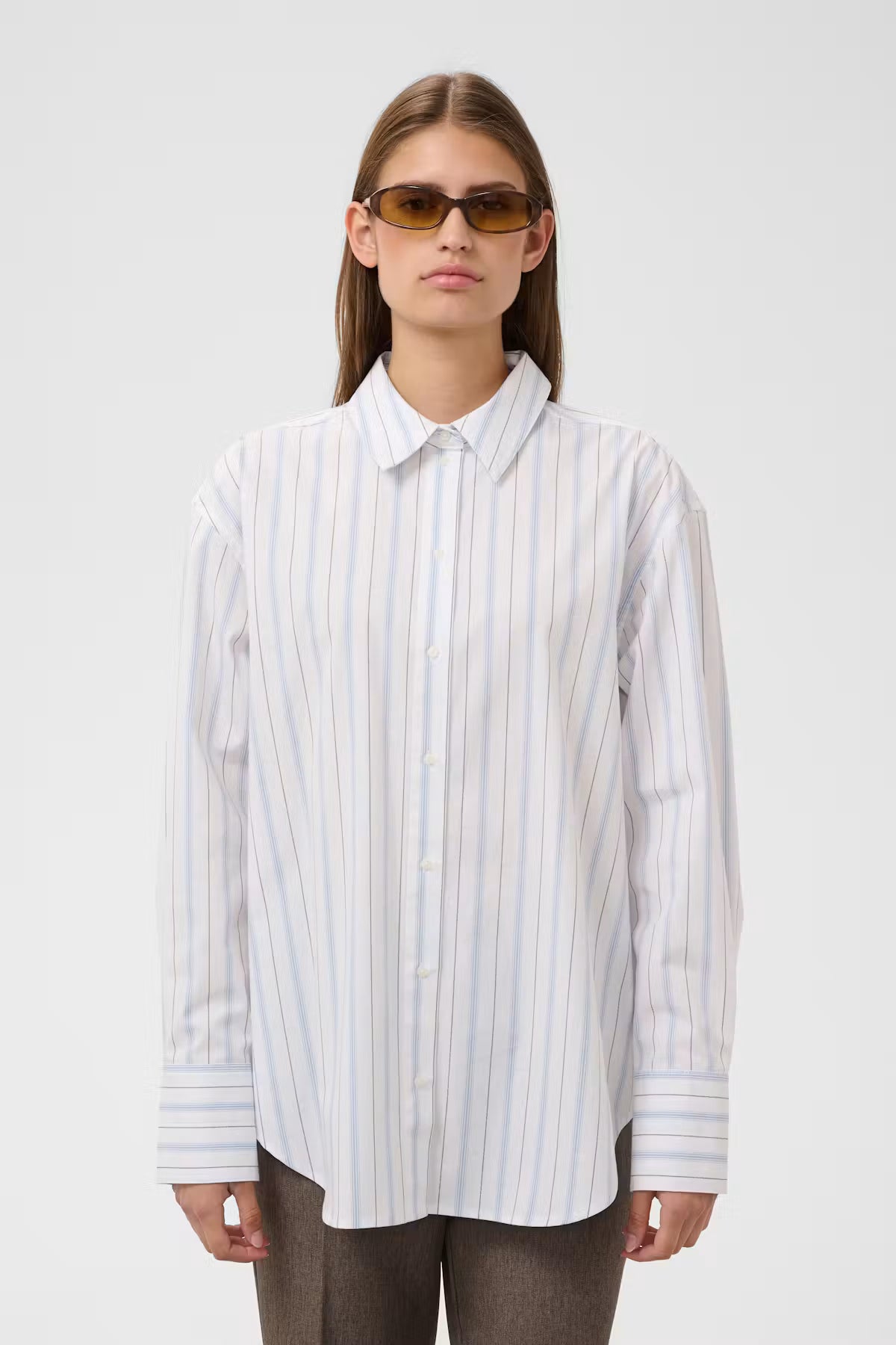 Soaked In Luxury- Noelle Button Blouse