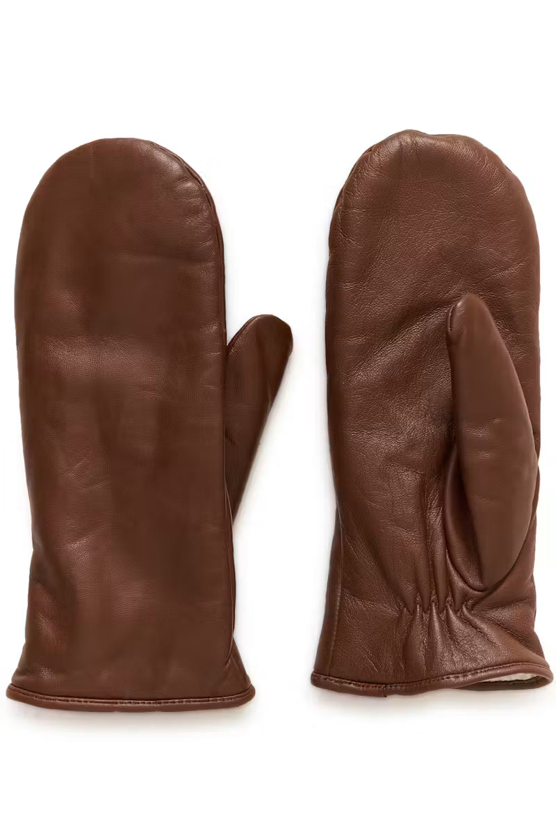 Part Two- Fiori Leather Mittens