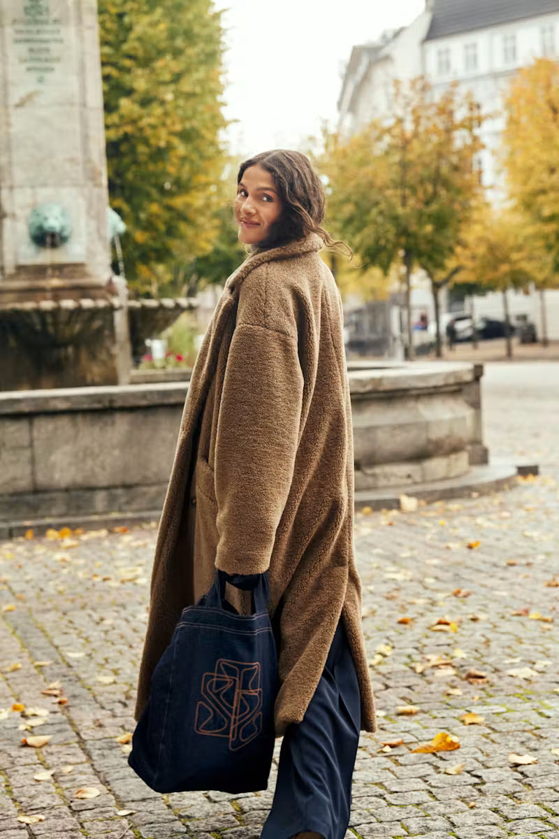 Saint Tropez- Sandie Coat in Toasted Coconut