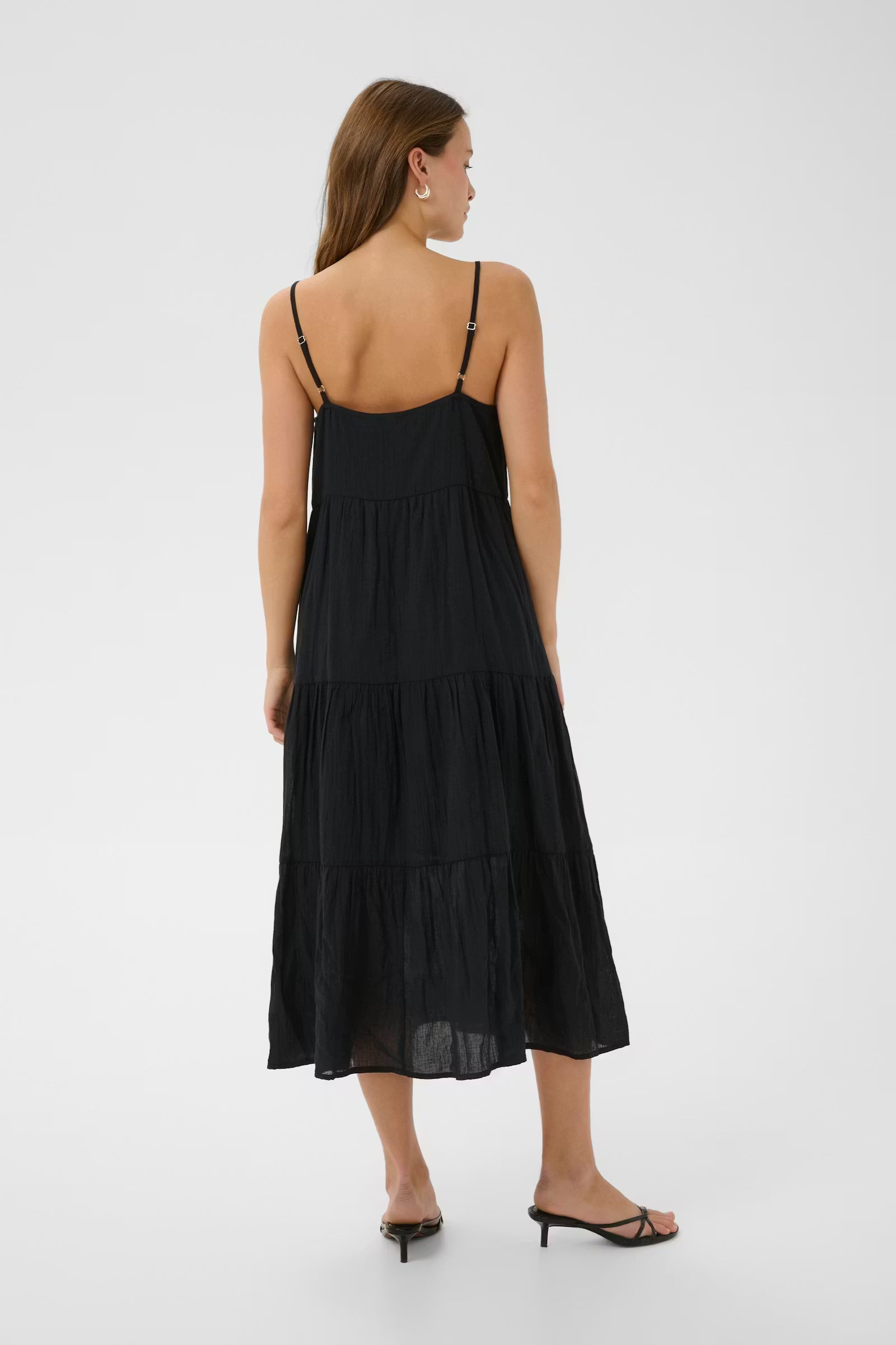 Saint Tropez- Raafa Midi Dress in Black