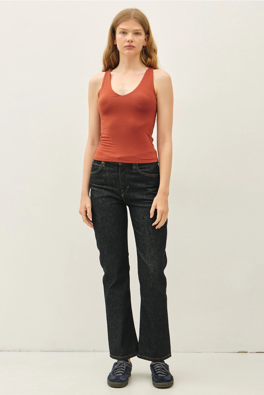 Be Cool - New Color Soft Core Basic V-Neck Tank