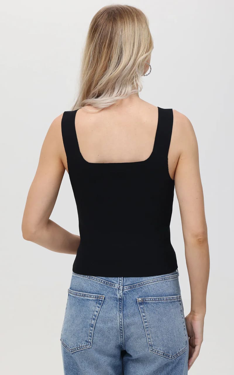 525 America- Eva Square Neck Tank - Shirts & Tops