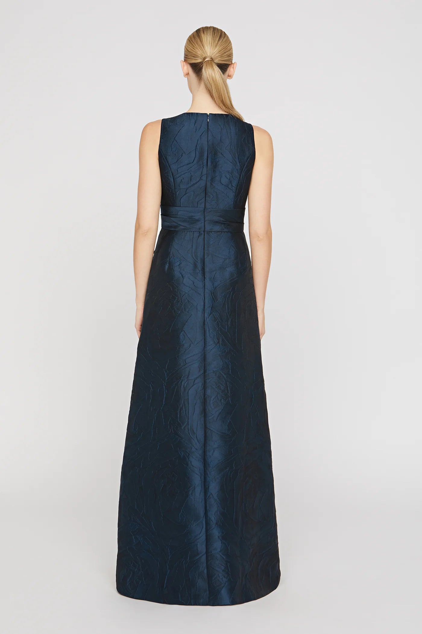 Kay Unger- Mariah Gown in Blue Opal