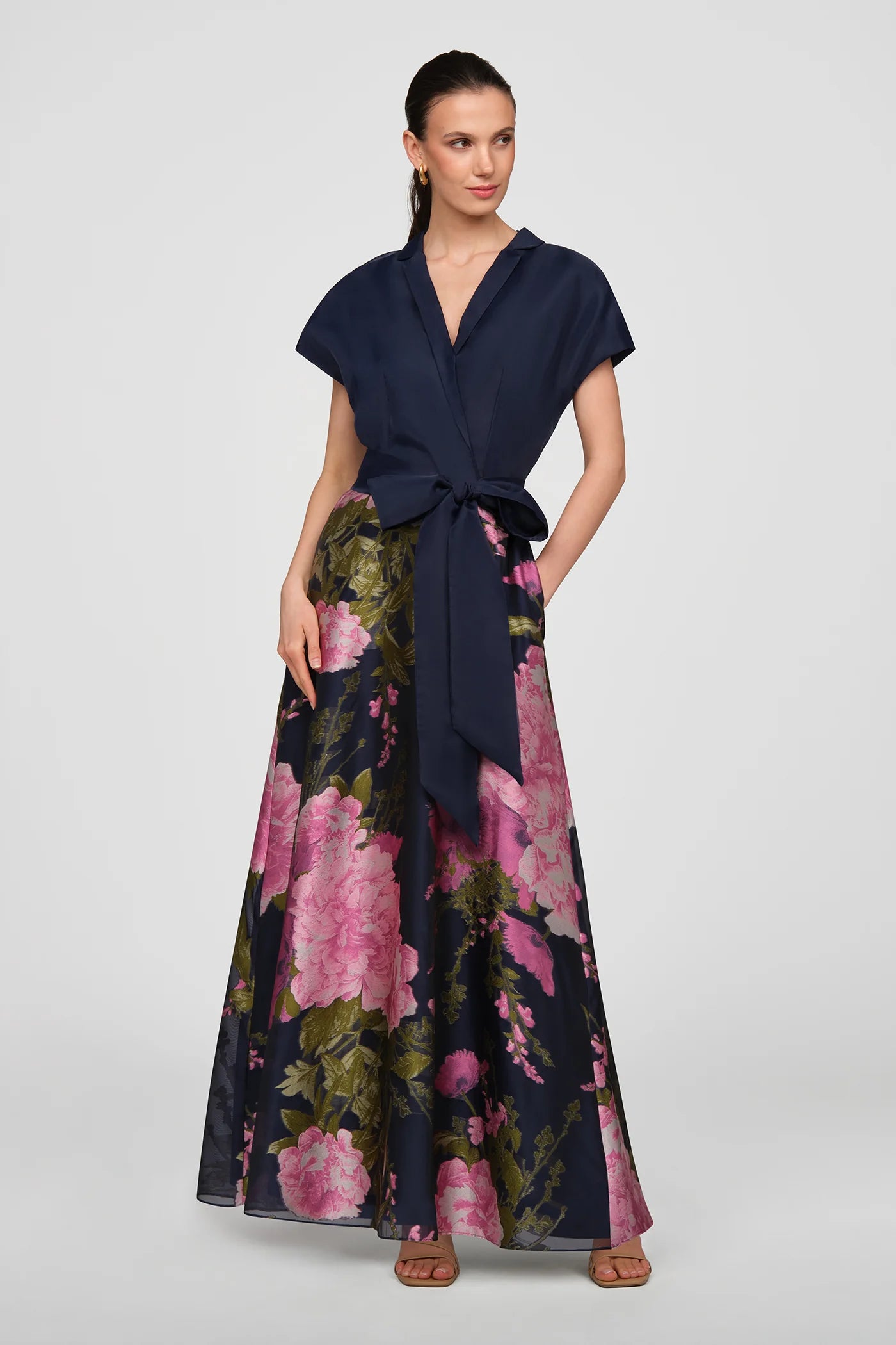 Kay Unger- Samira Gown in Azalea Pink