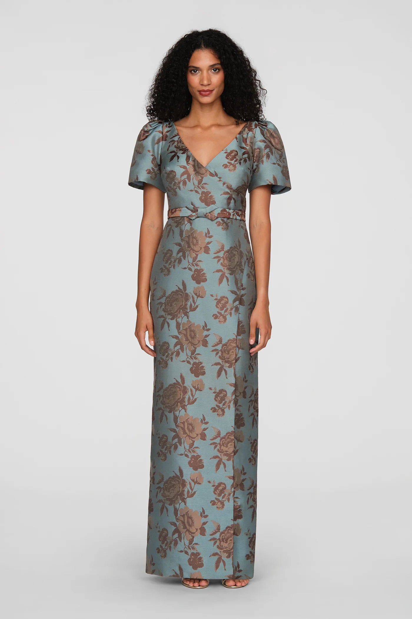 Kay Unger- Esmerelda Gown in Dark Pecan