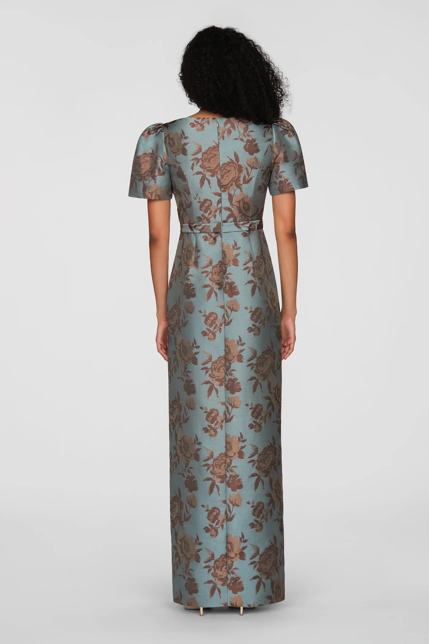 Kay Unger- Esmerelda Gown in Dark Pecan