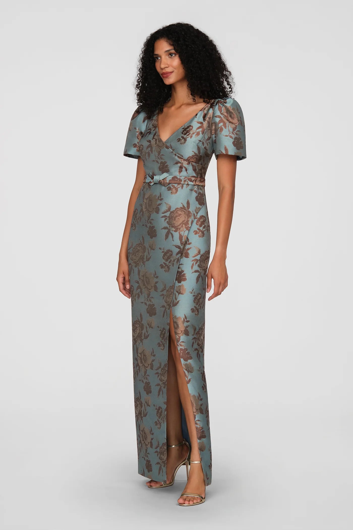 Kay Unger- Esmerelda Gown in Dark Pecan