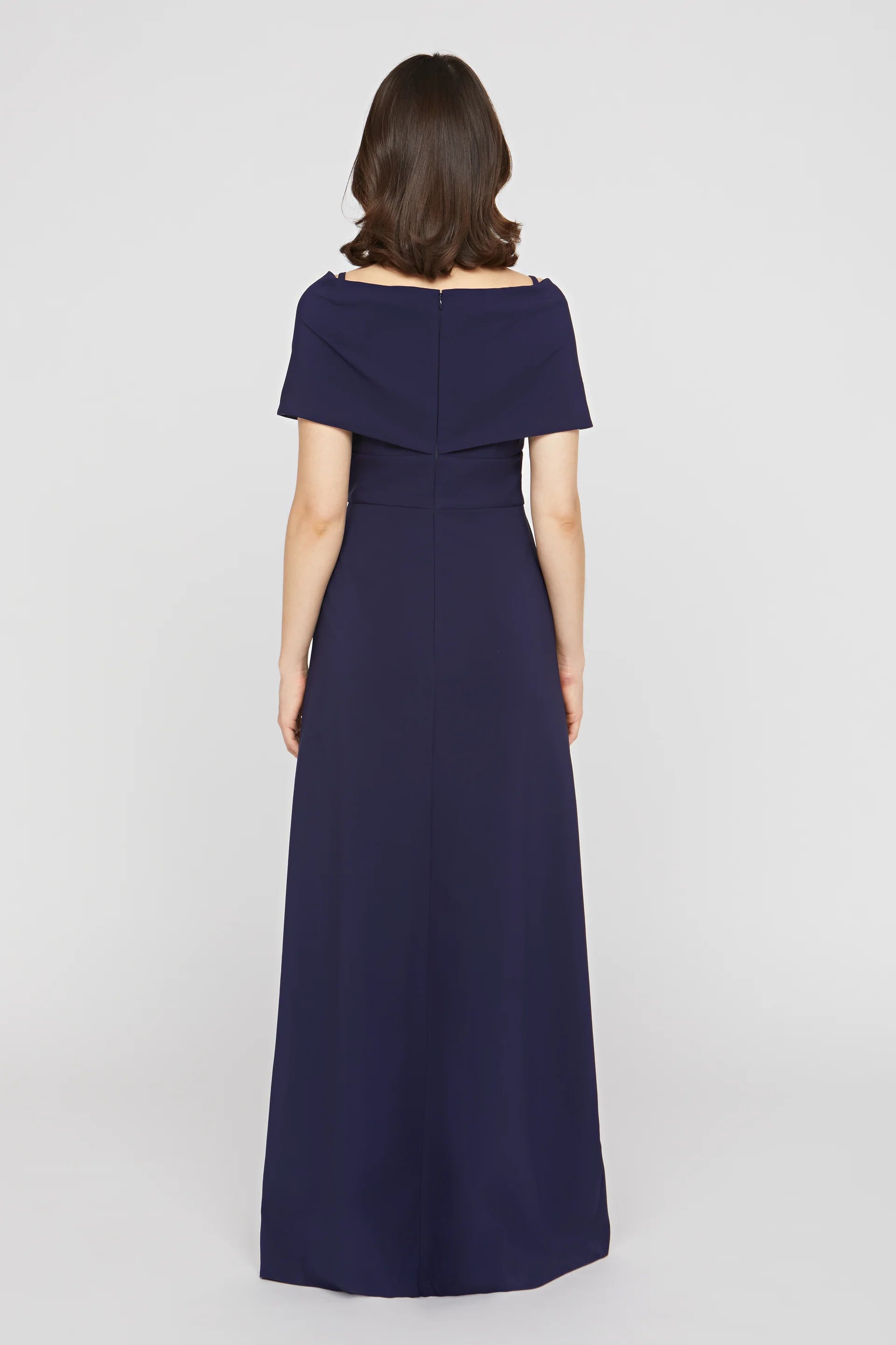 Kay Unger- Irelyn Walk Thru Jumpsuit in Dark Twilight