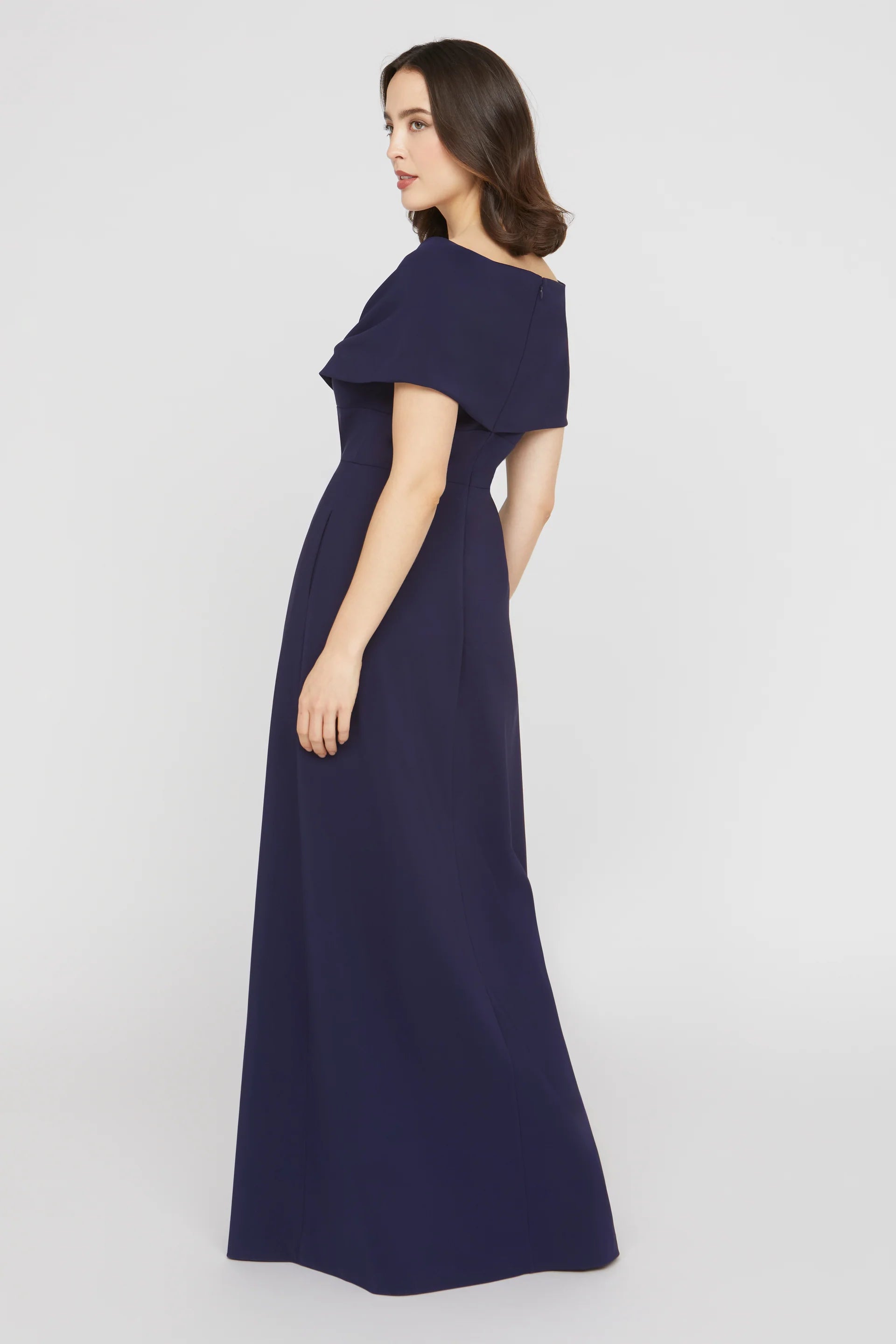 Kay Unger- Irelyn Walk Thru Jumpsuit in Dark Twilight