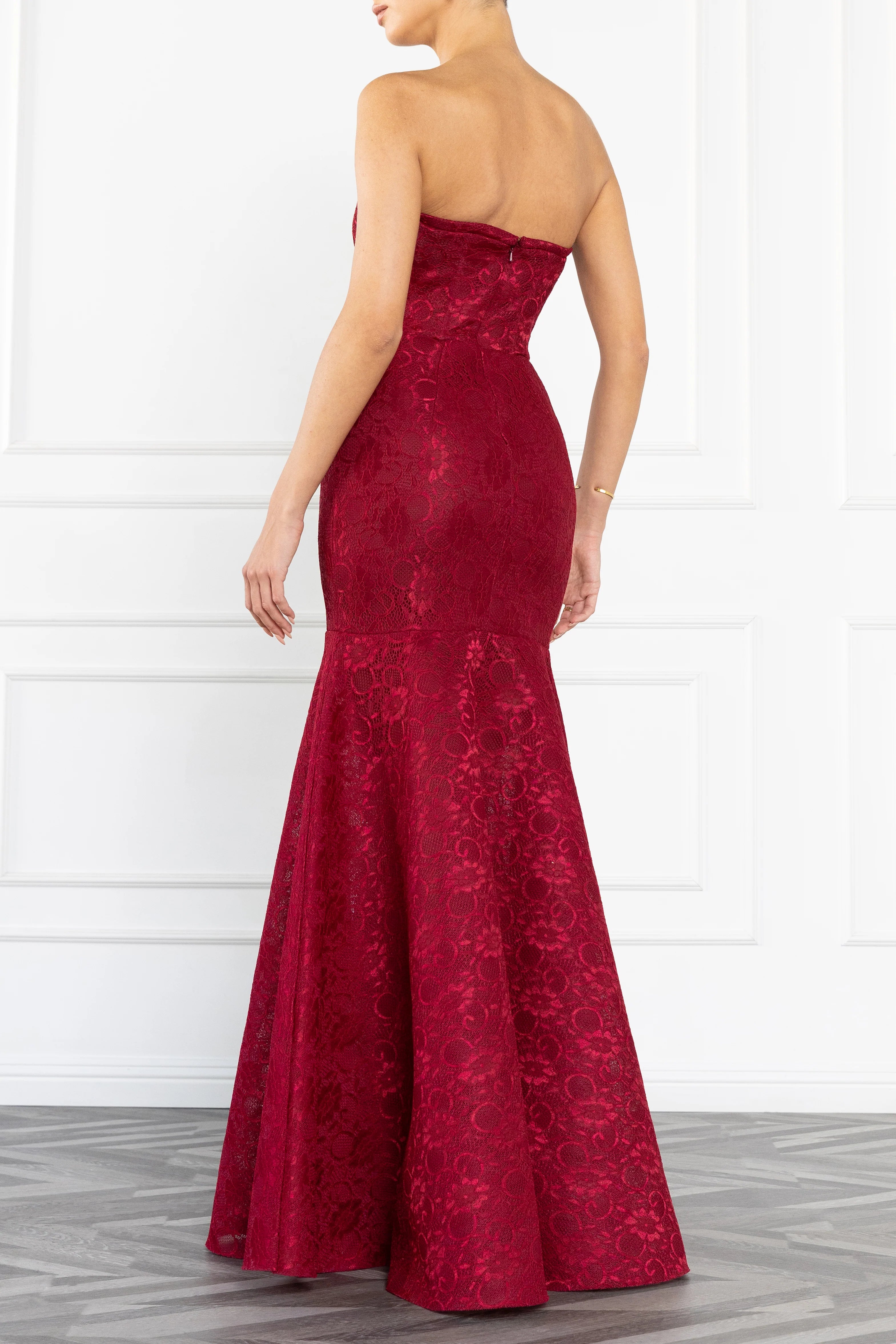Black Halo- Kristy Gown in Rouge