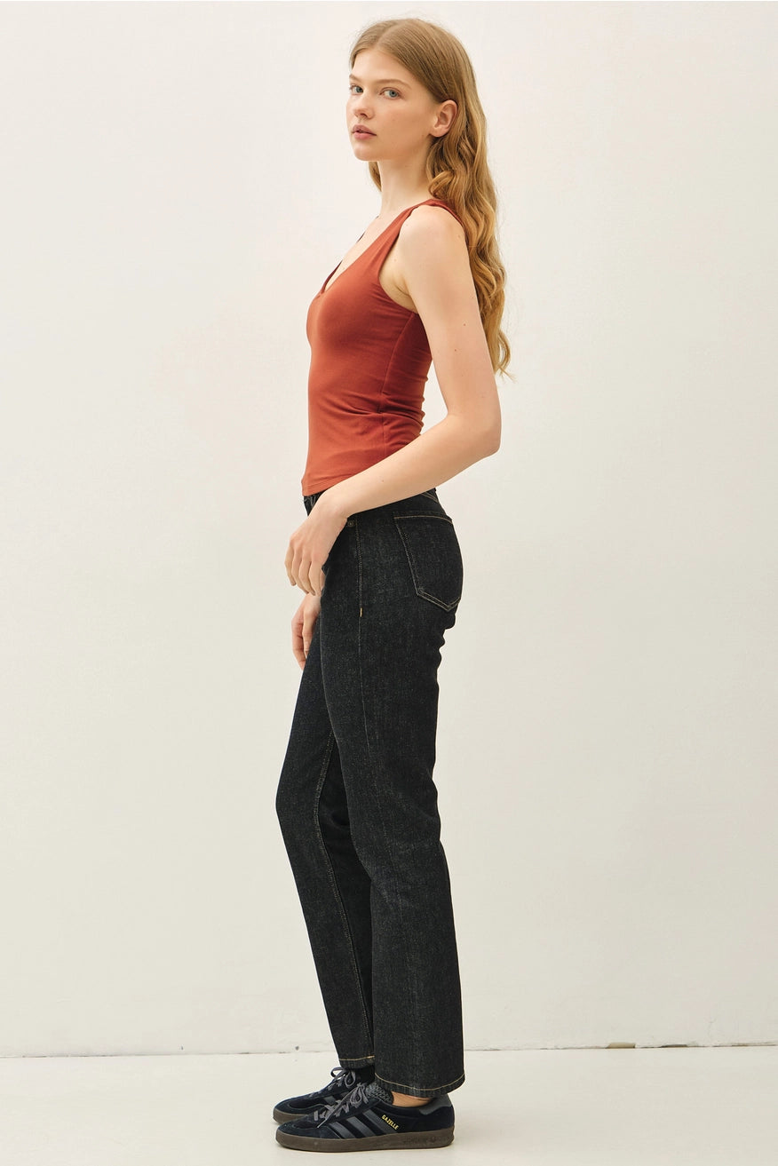 Be Cool - New Color Soft Core Basic V-Neck Tank