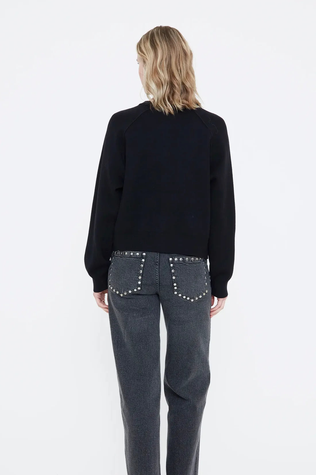Wild Pony- Basic Cardigan in Black