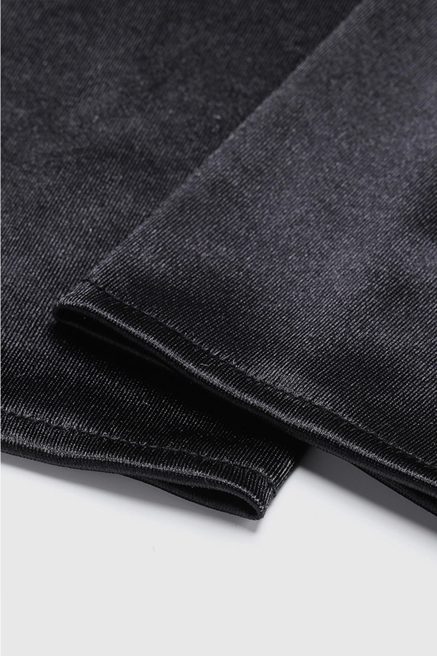 Babeyond - 15" Long Satin Stretchy Flapper Gloves