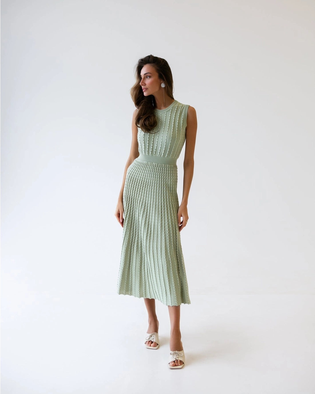 25 UNION- Estel Knitted Midi Dress